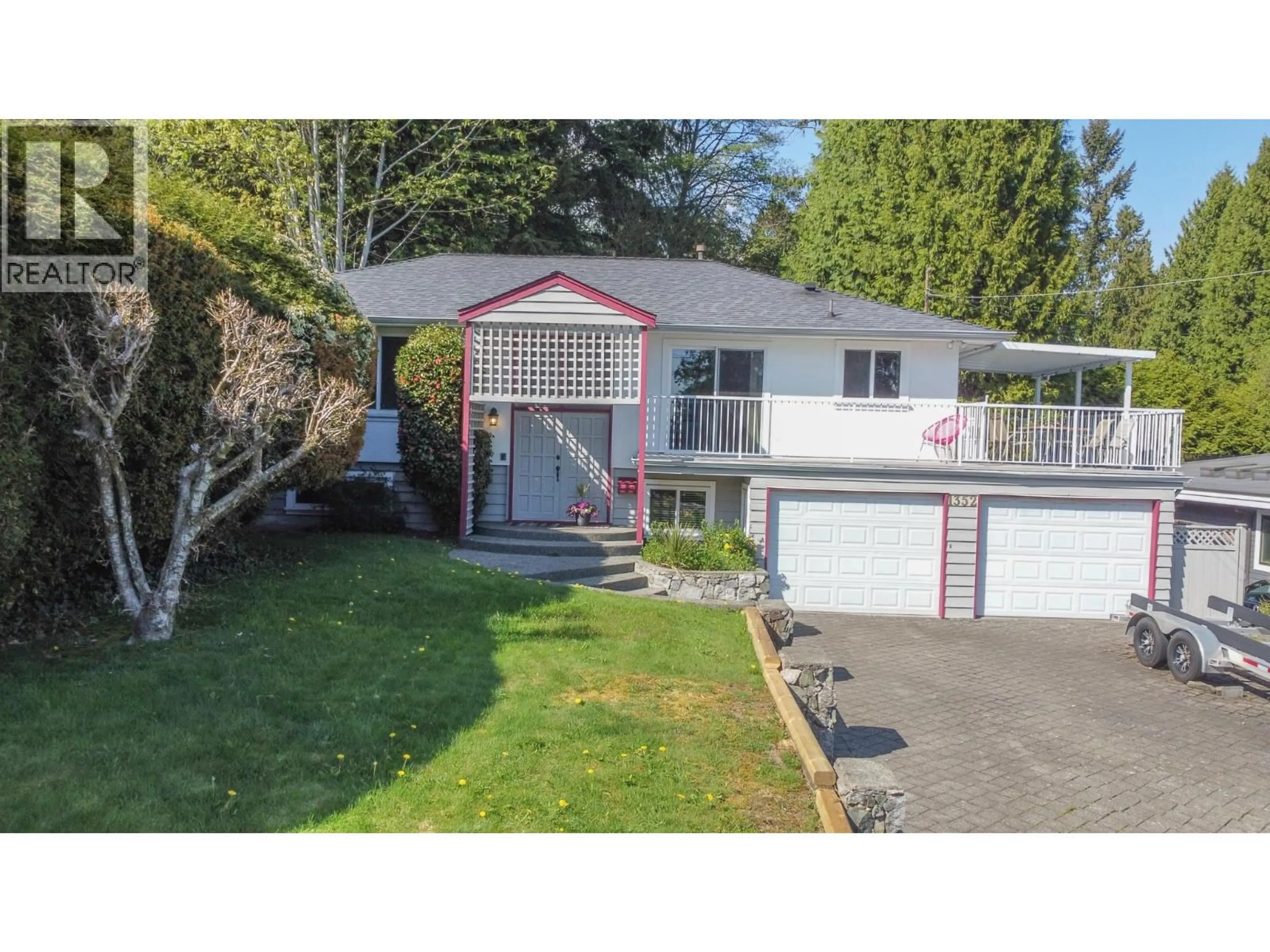 A pic from outside/outdoor area/front of a property/back of a property/a pic from drone, street for 1352 16TH STREET, North Vancouver British Columbia V7J1L4
