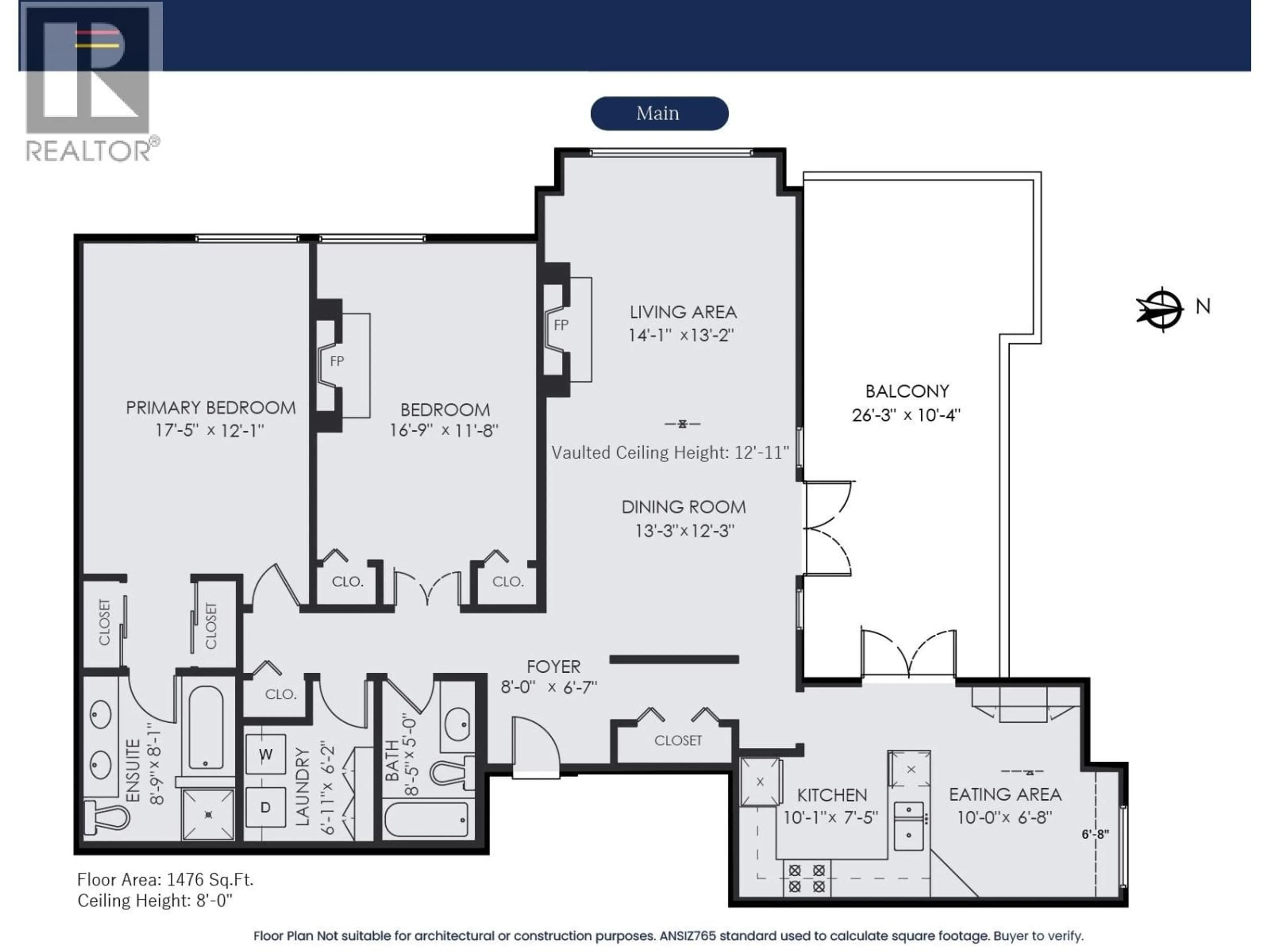 Floor plan for 303 - 3373 CAPILANO CRESCENT, North Vancouver British Columbia V7R4W7