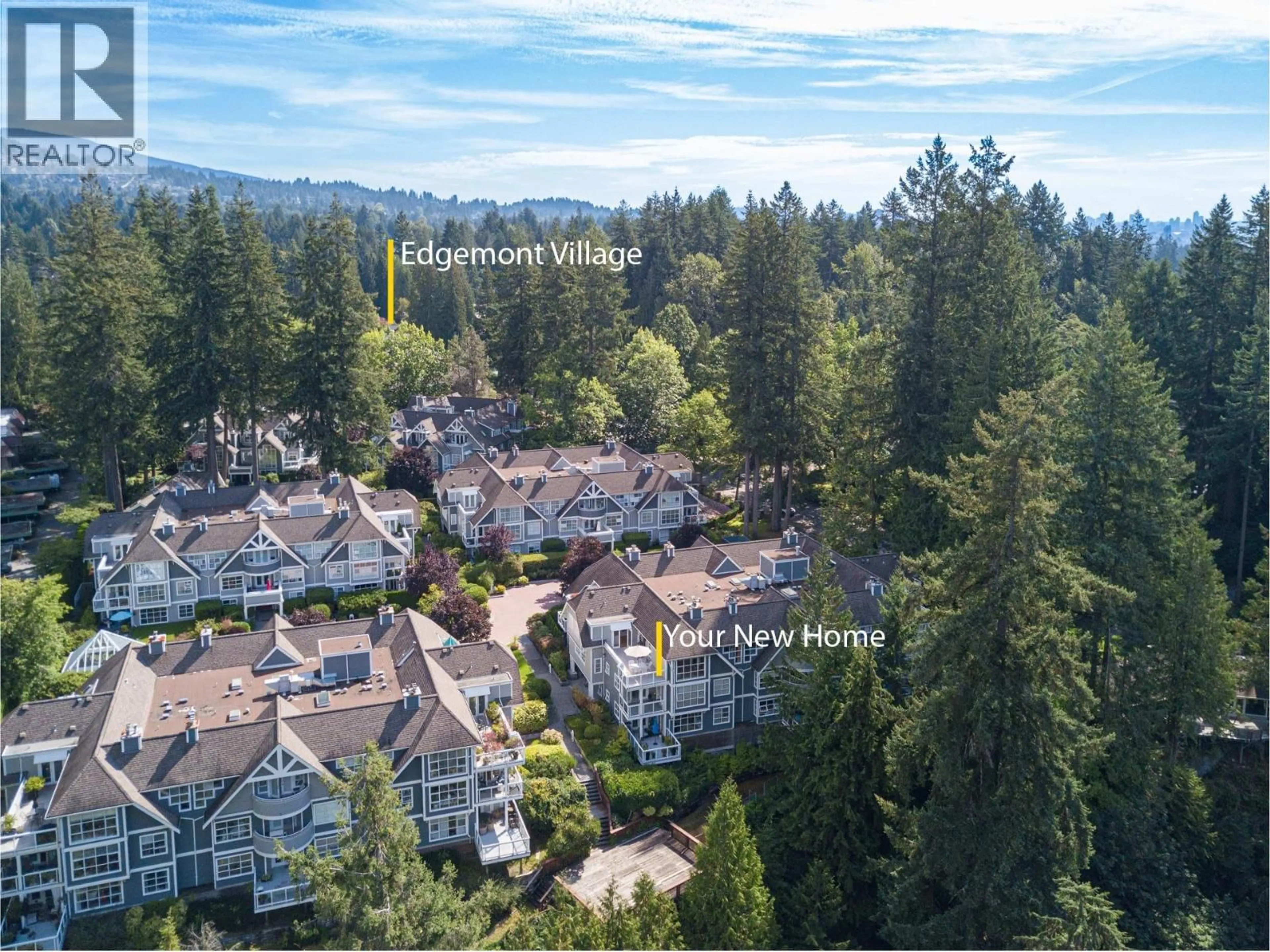 A pic from outside/outdoor area/front of a property/back of a property/a pic from drone, mountain view for 303 - 3373 CAPILANO CRESCENT, North Vancouver British Columbia V7R4W7