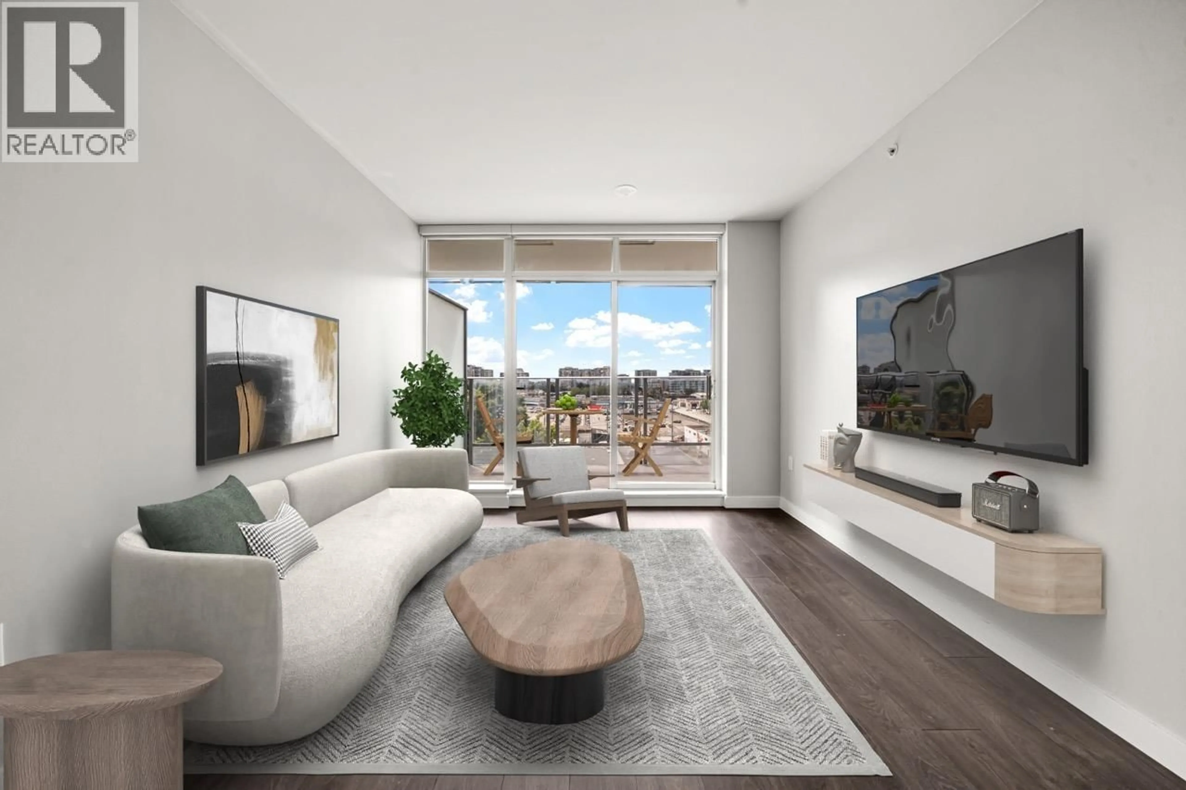Living room with furniture, unknown for 809 - 5580 NO 3 ROAD, Richmond British Columbia V6X0R8