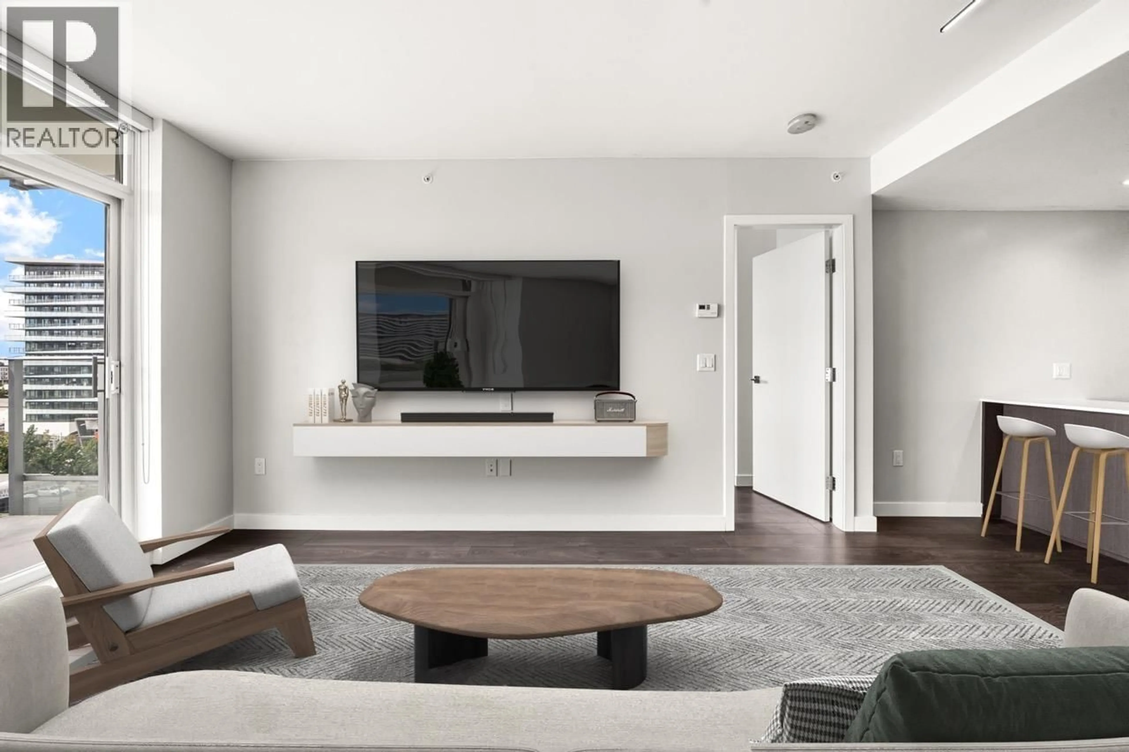 Living room with furniture, unknown for 809 - 5580 NO 3 ROAD, Richmond British Columbia V6X0R8