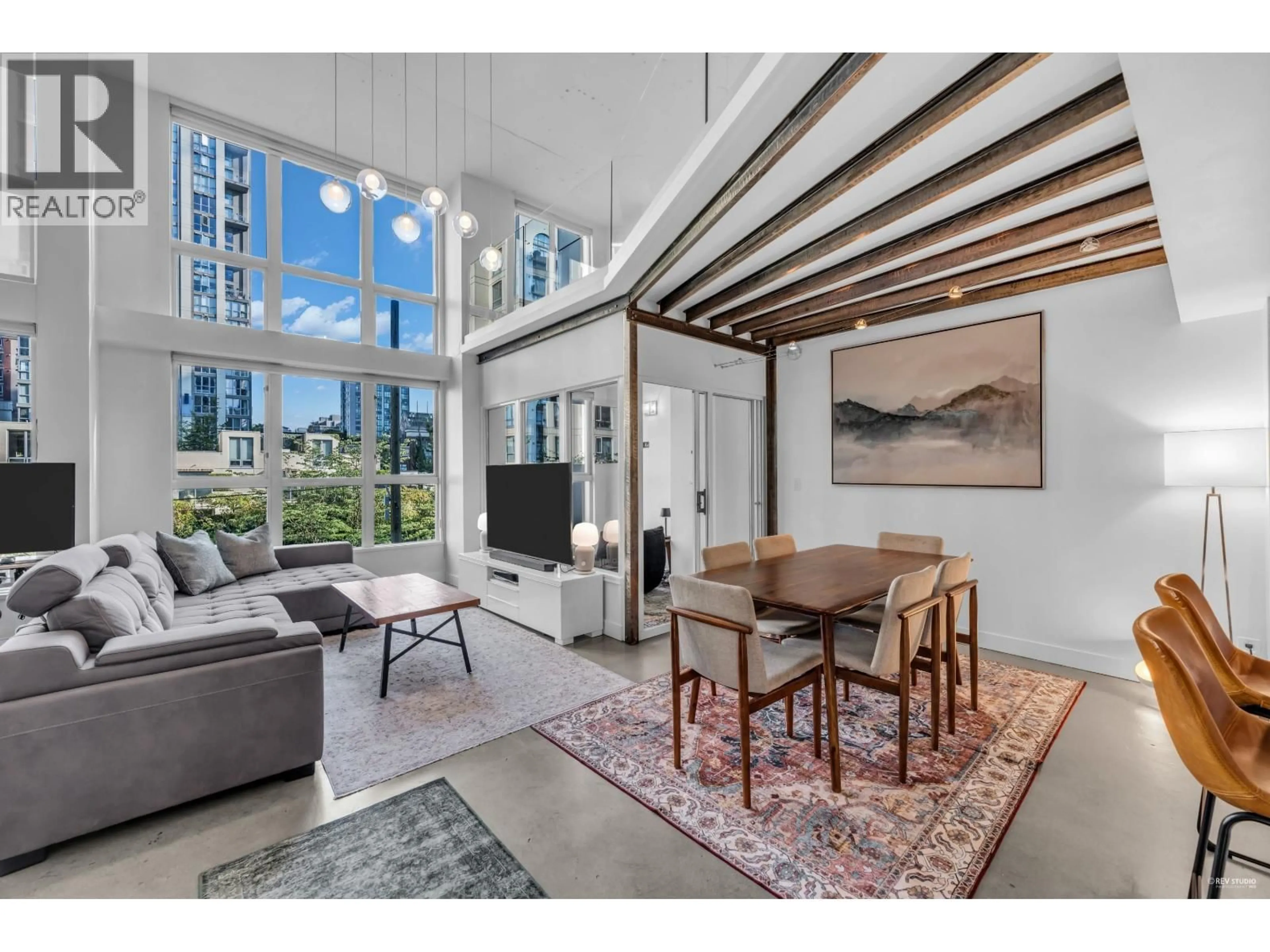 Living room with furniture, unknown for 209 - 1238 SEYMOUR STREET, Vancouver British Columbia V6B6J3