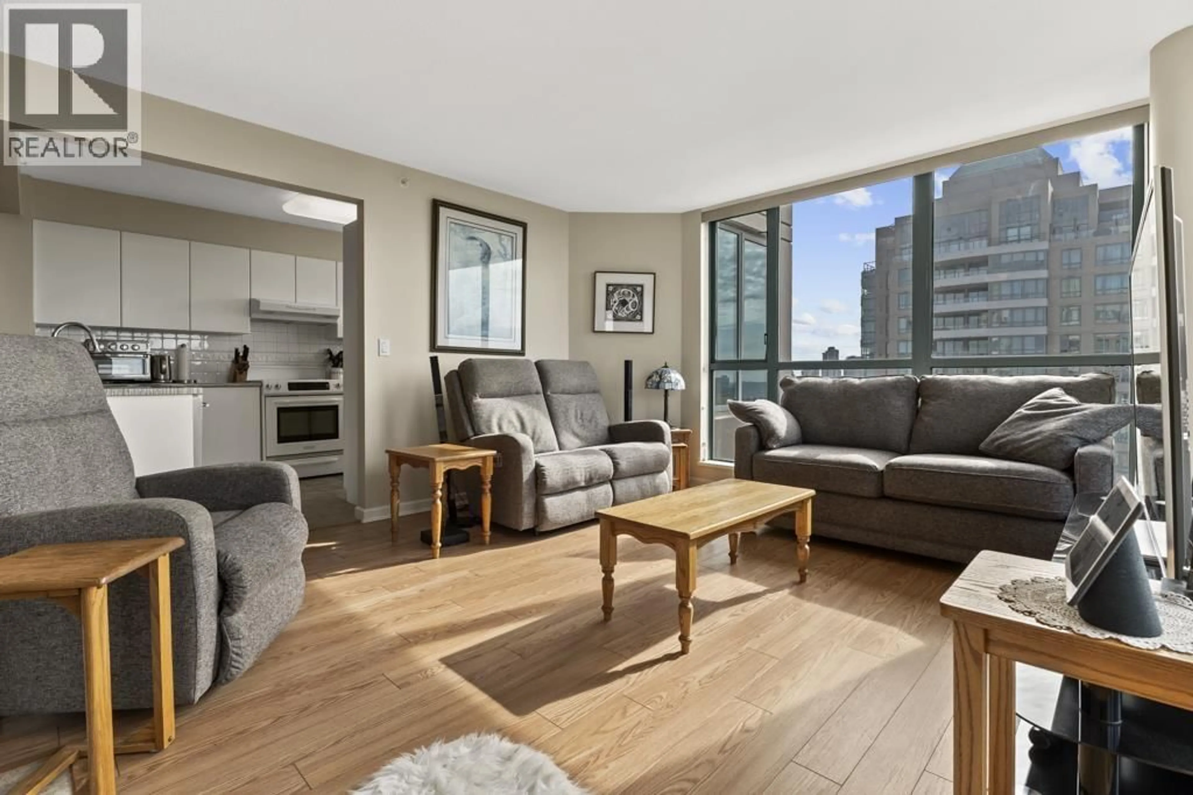 Living room with furniture, unknown for 1703 - 6611 SOUTHOAKS CRESCENT, Burnaby British Columbia V5E4L5