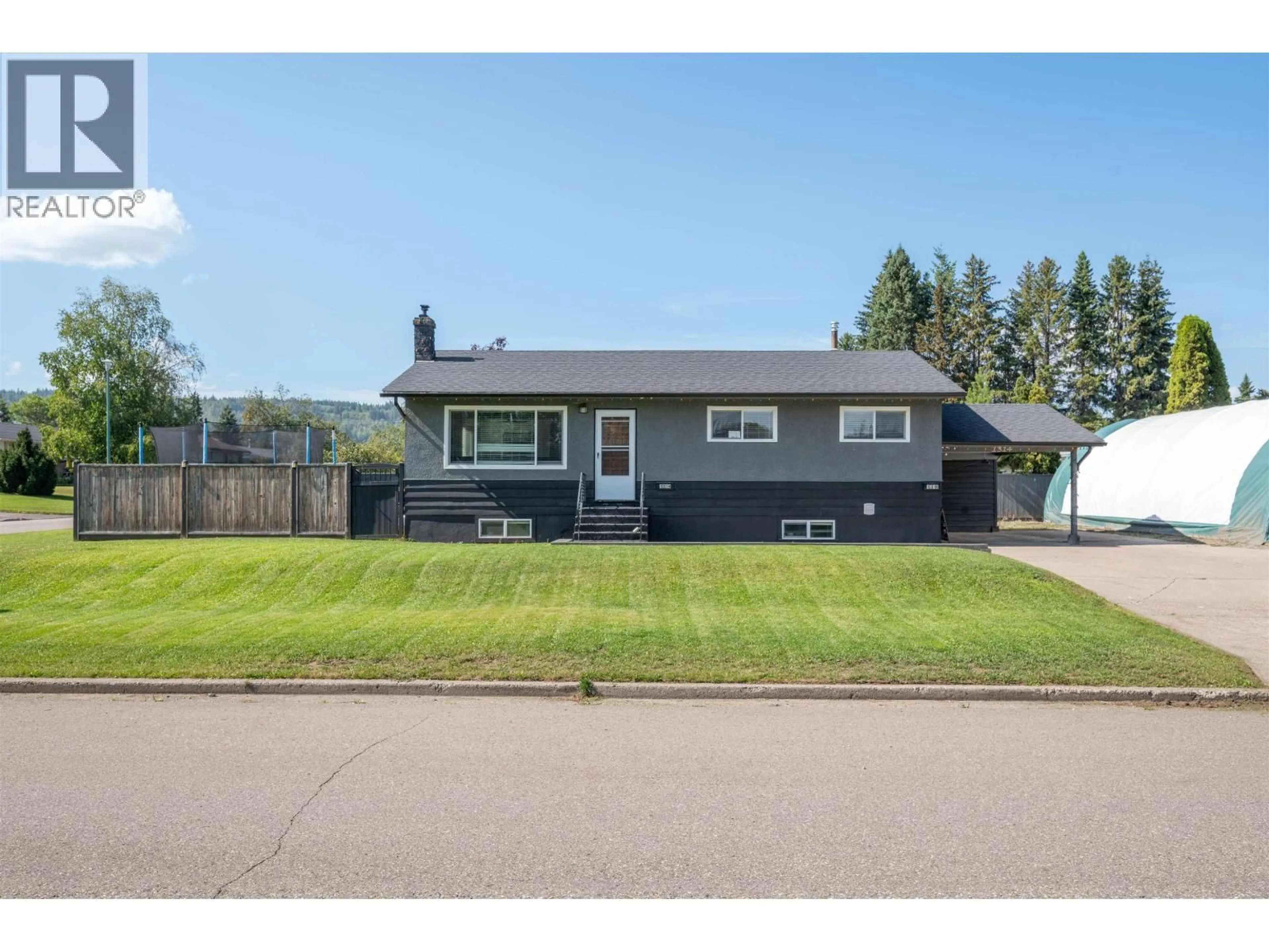 Home with vinyl exterior material, street for 1314 PARSNIP CRESCENT, Prince George British Columbia V2M4C4