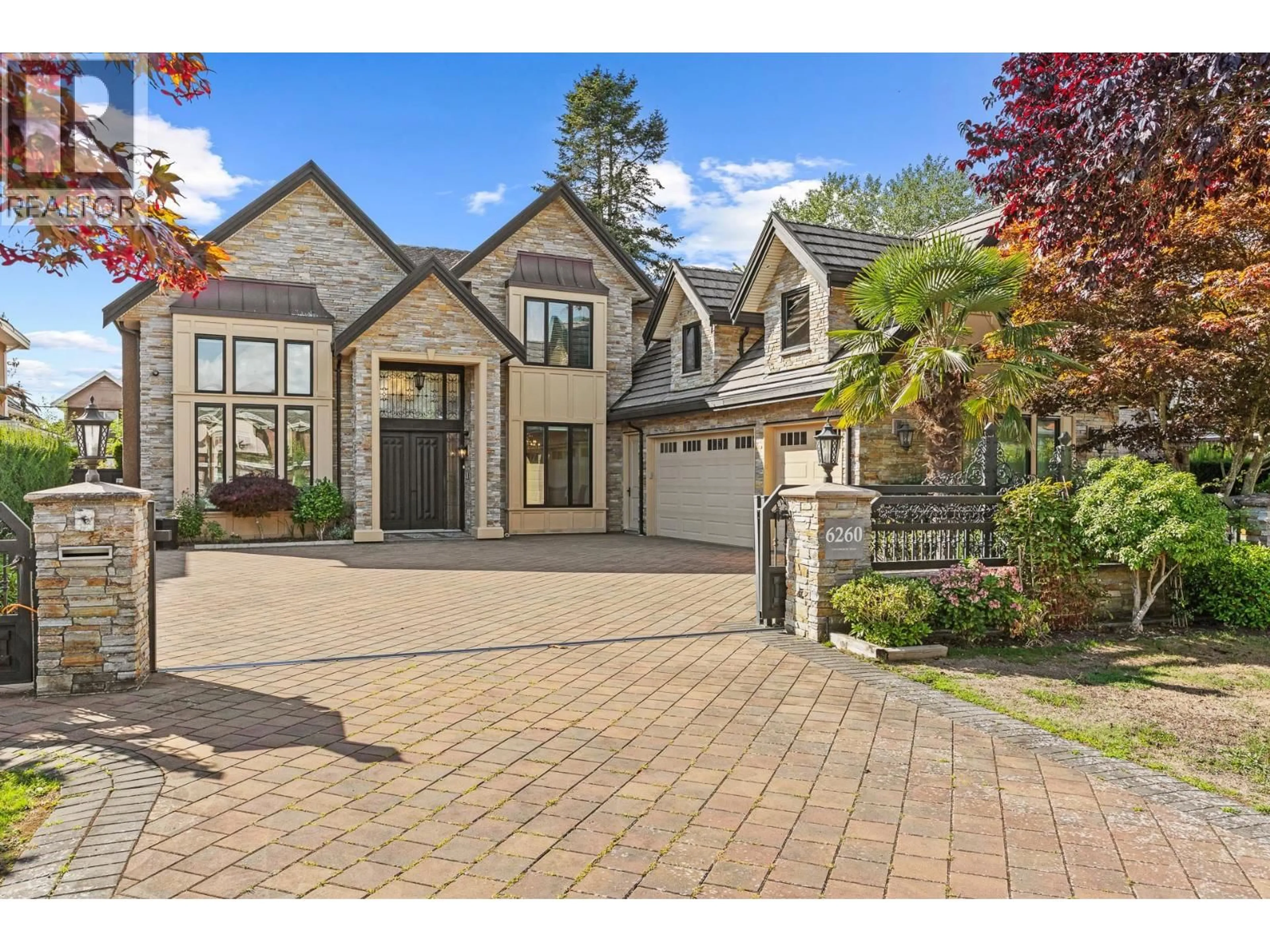 Home with brick exterior material, street for 6260 CHATSWORTH ROAD, Richmond British Columbia V7C3S3