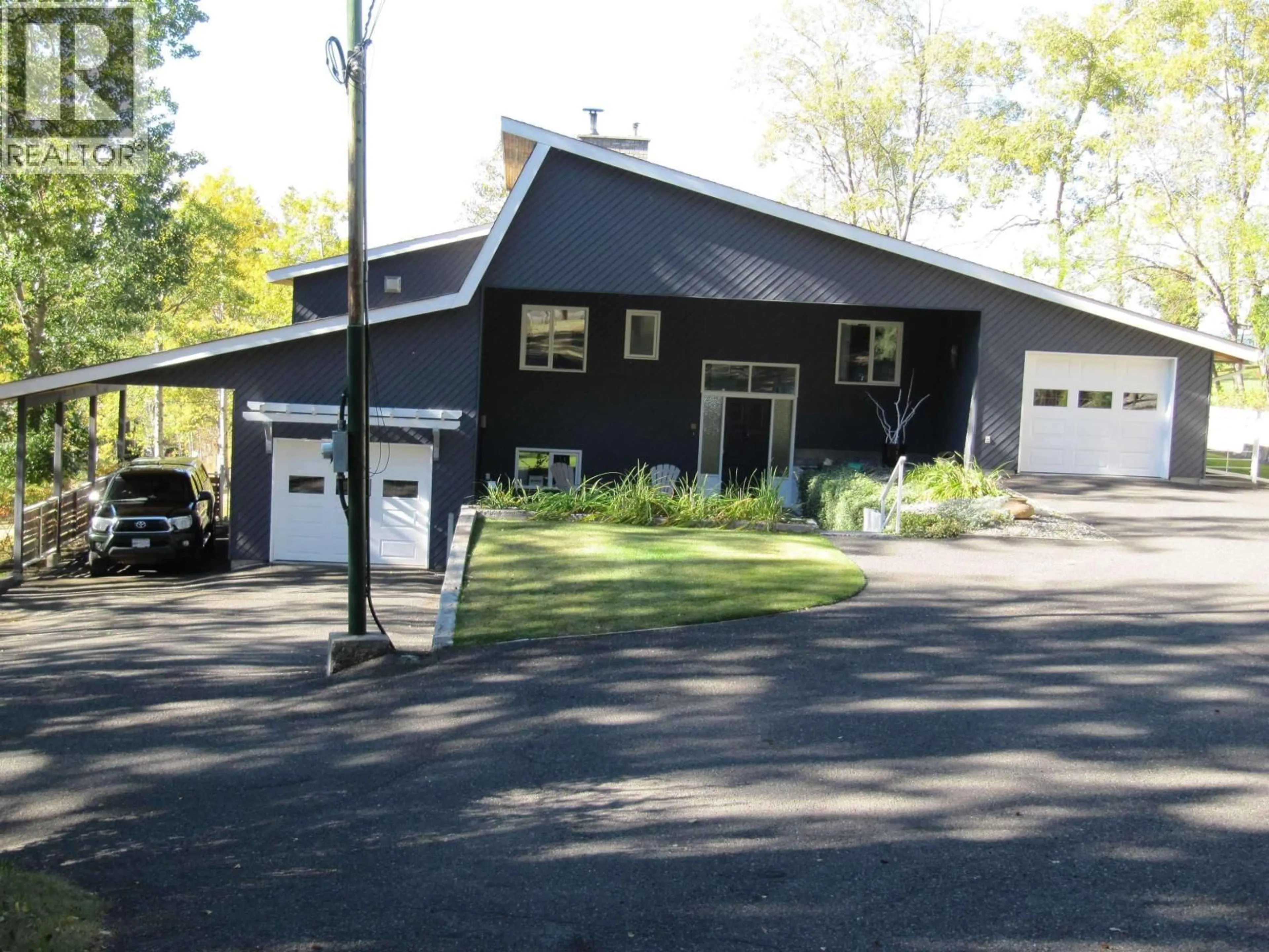 Home with vinyl exterior material, street for 4838 TELQUA DRIVE, 108 Mile Ranch British Columbia V0K2Z0