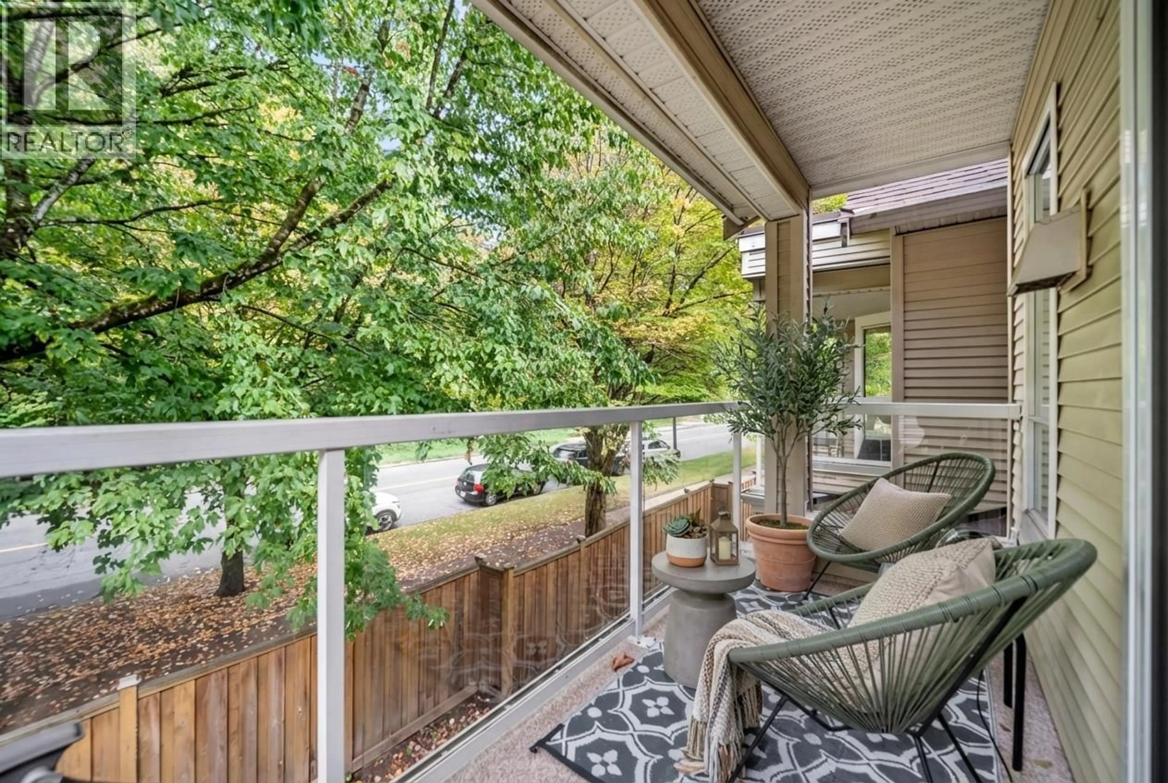 Patio, street for 306 - 3400 MARINR DRIVE, Vancouver British Columbia V5S4P8