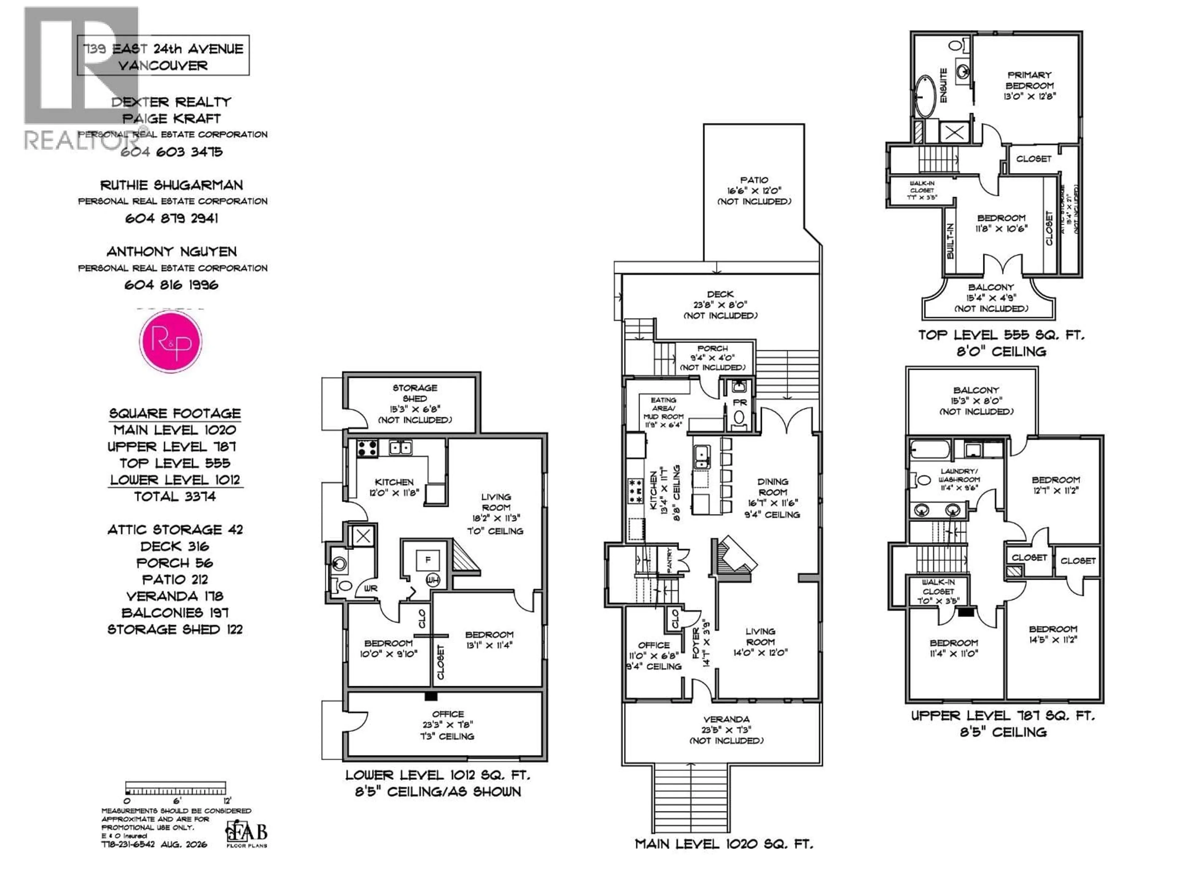 Floor plan for 739 24TH AVENUE, Vancouver British Columbia V5V2A6