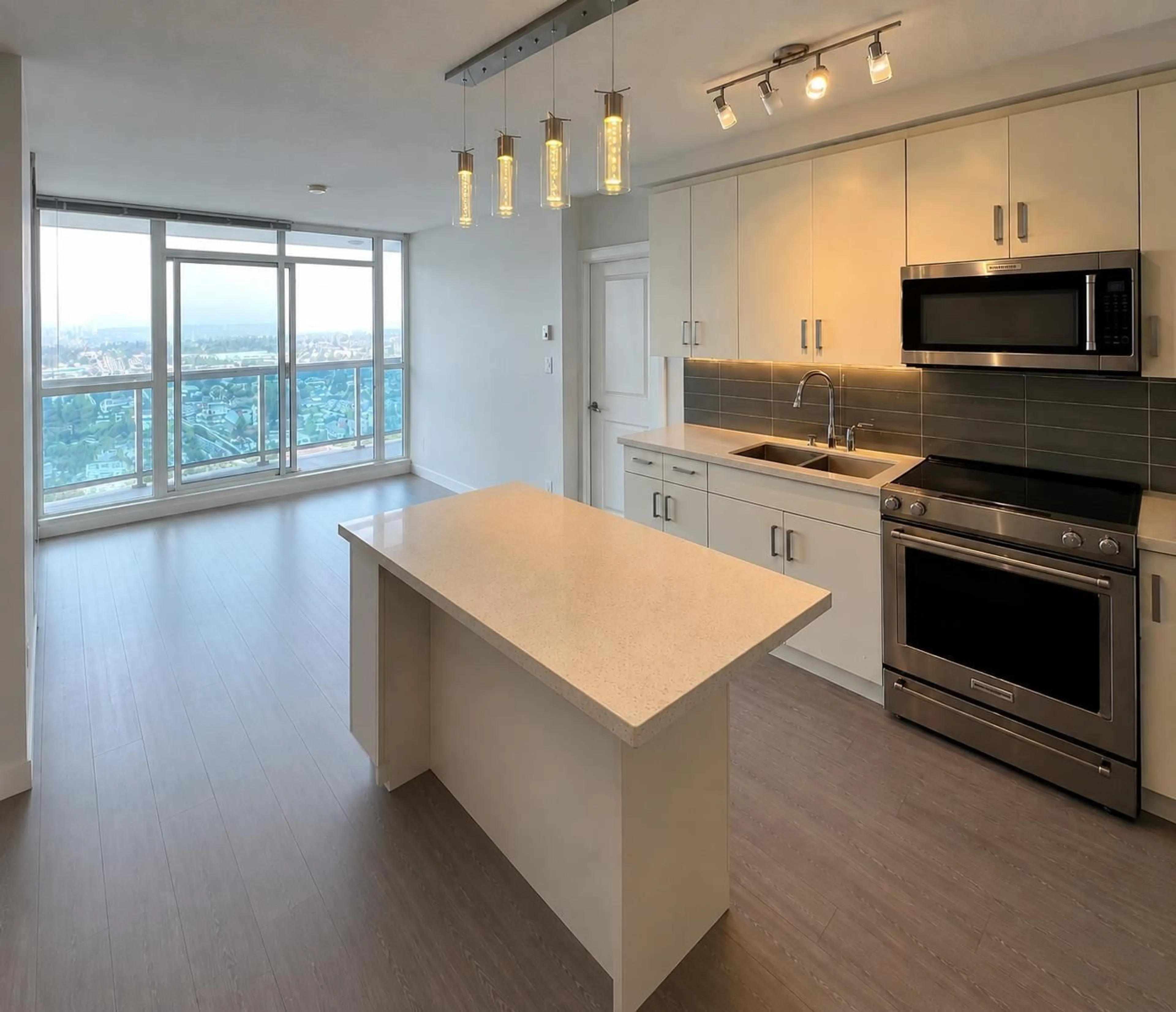 Open concept kitchen, unknown for 3305 - 11967 80 AVENUE, Delta British Columbia V4C0E2
