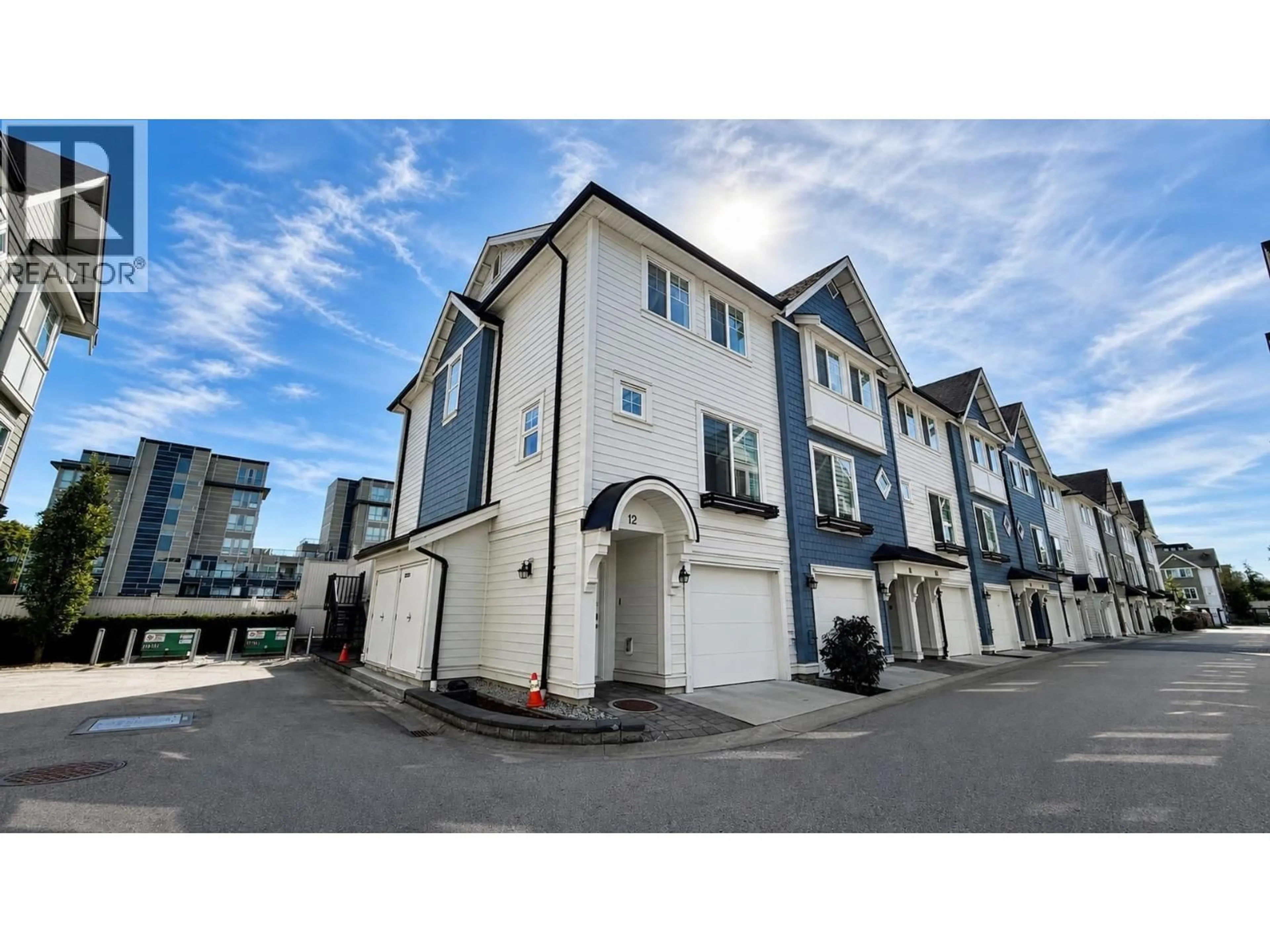 A pic from outside/outdoor area/front of a property/back of a property/a pic from drone, street for 12 - 9211 MCKIM WAY, Richmond British Columbia V6X0T1