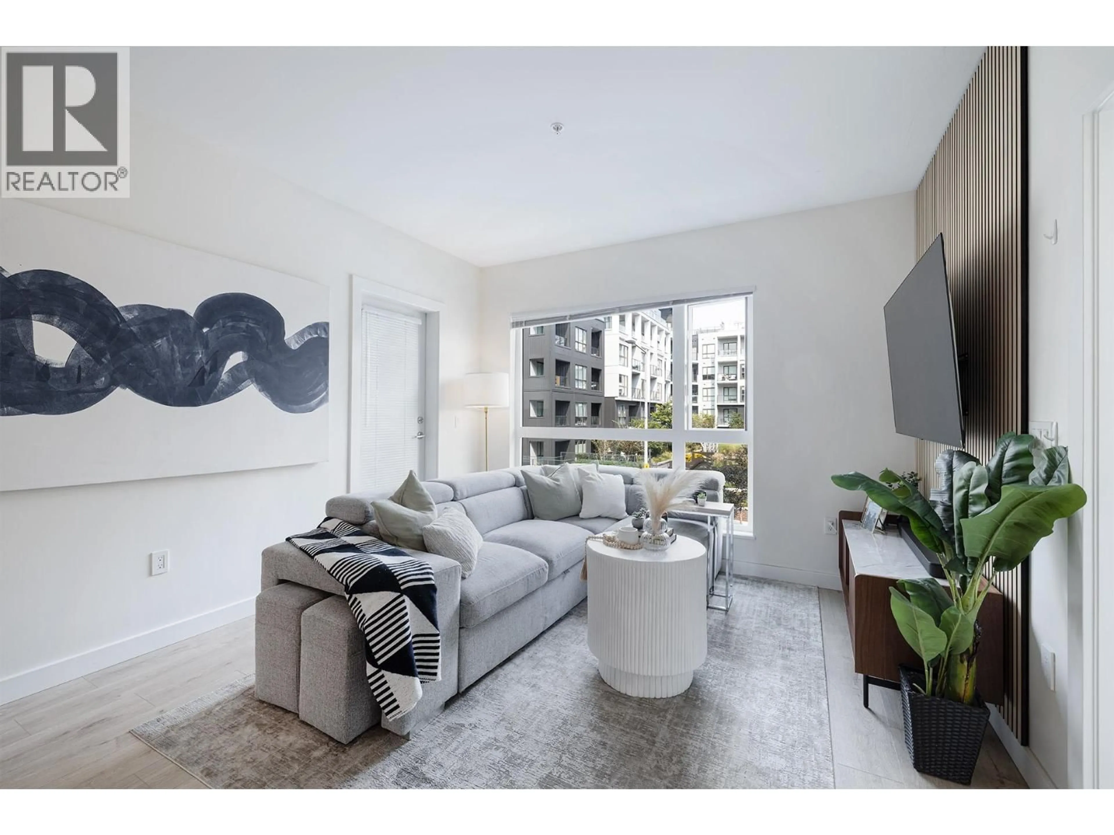 Living room with furniture, unknown for 208 - 5399 CEDARBRIDGE WAY, Richmond British Columbia V6X0L6