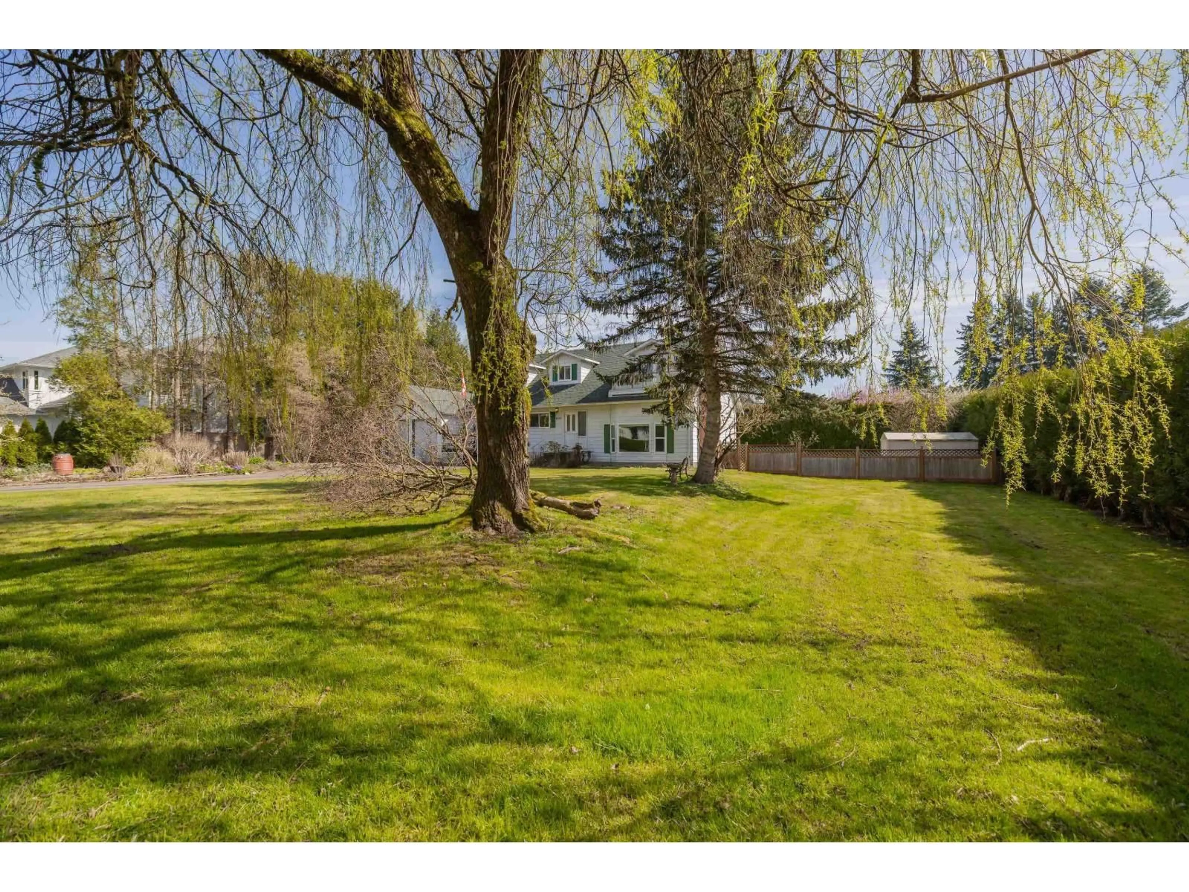 A pic from outside/outdoor area/front of a property/back of a property/a pic from drone, water/lake/river/ocean view for 4458 BENZ CRESCENT, Langley British Columbia V2Z1L5