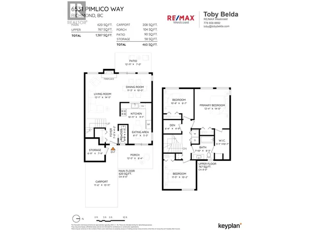 6531 PIMLICO WAY, Richmond 3