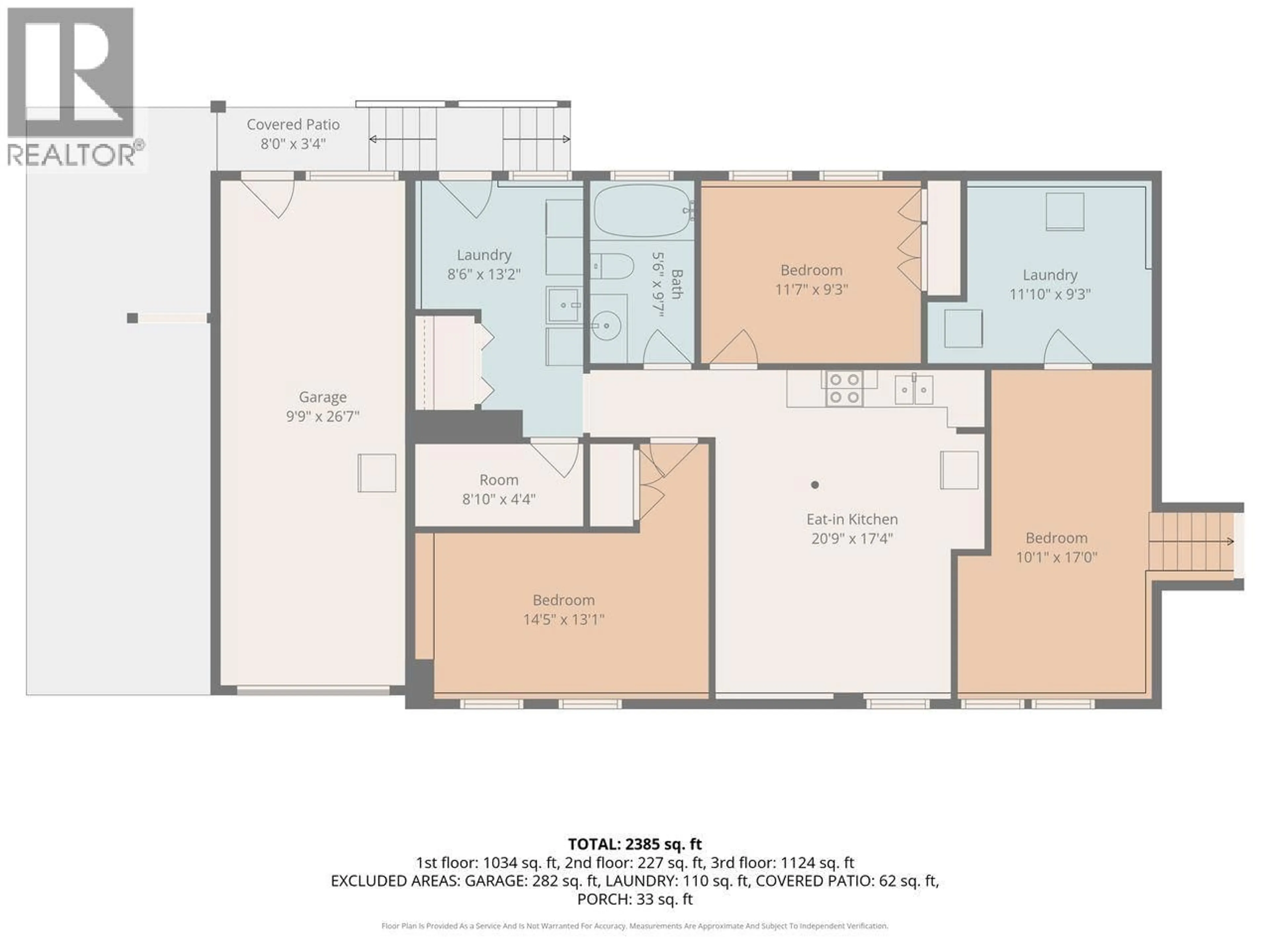 Floor plan for 3175 WALLACE CRESCENT, Prince George British Columbia V2K3V5