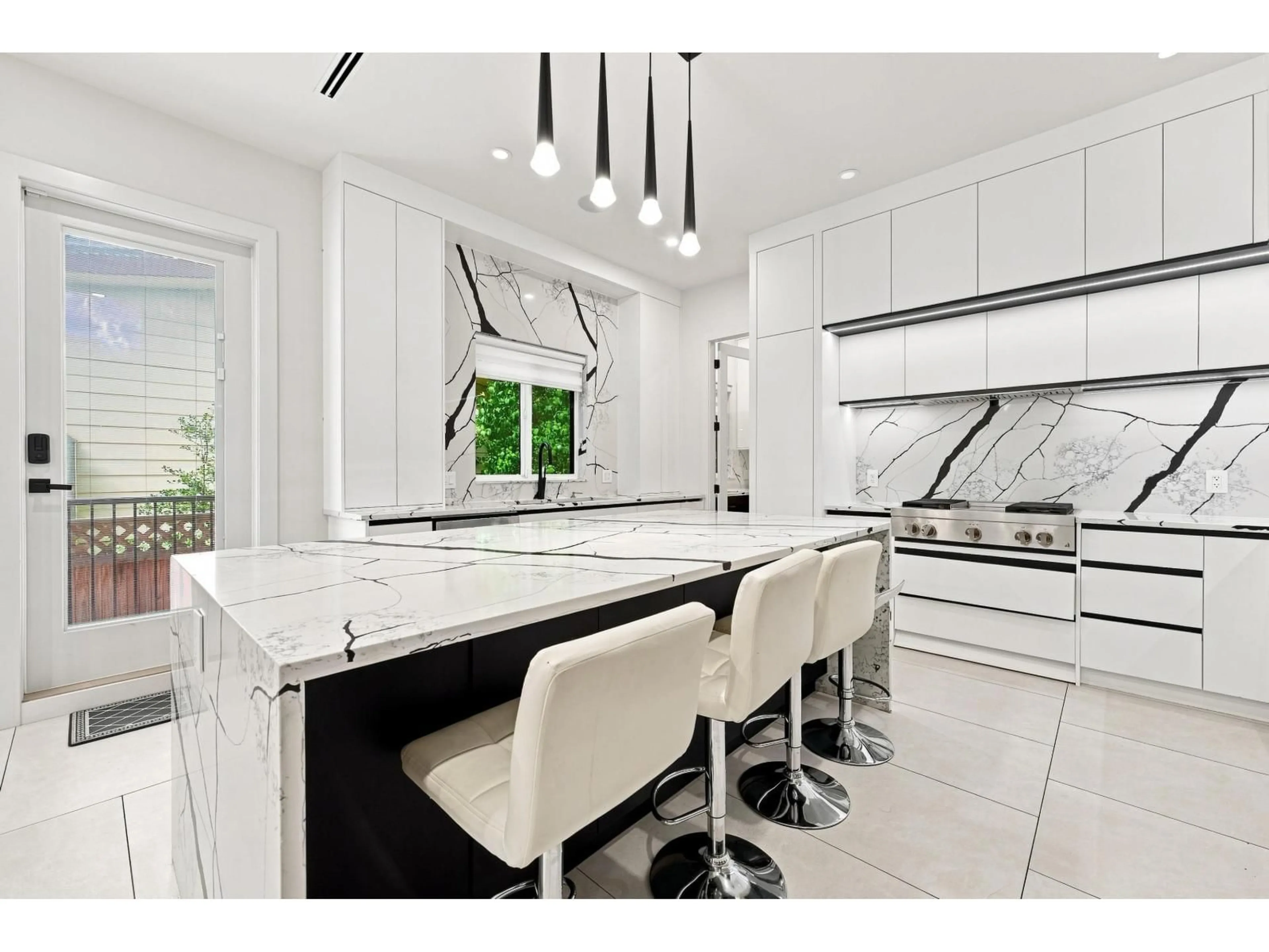Contemporary kitchen, ceramic/tile floor for 8019 113B STREET, Delta British Columbia V4C5E7