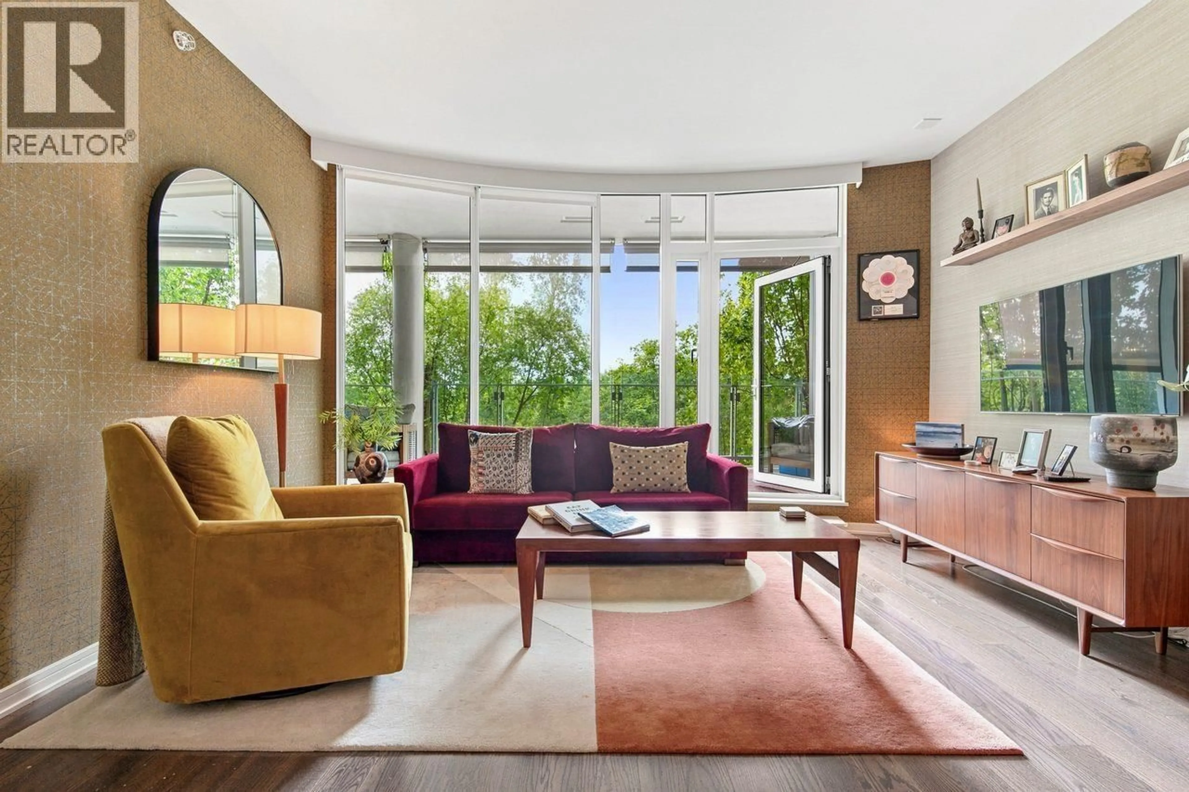 Living room with furniture, unknown for 306 - 1616 COLUMBIA STREET, Vancouver British Columbia V5Y0B7