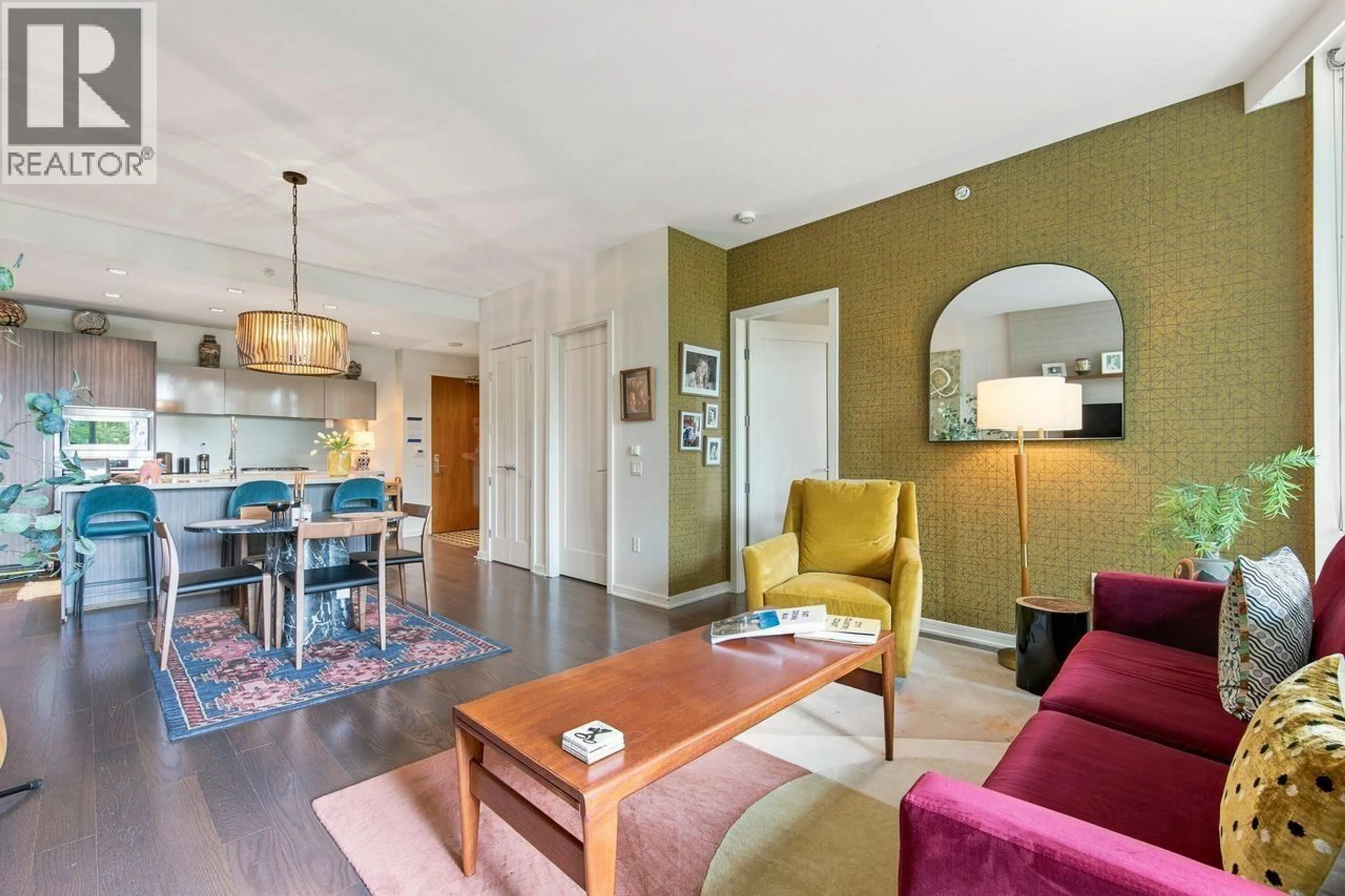 Living room with furniture, unknown for 306 - 1616 COLUMBIA STREET, Vancouver British Columbia V5Y0B7