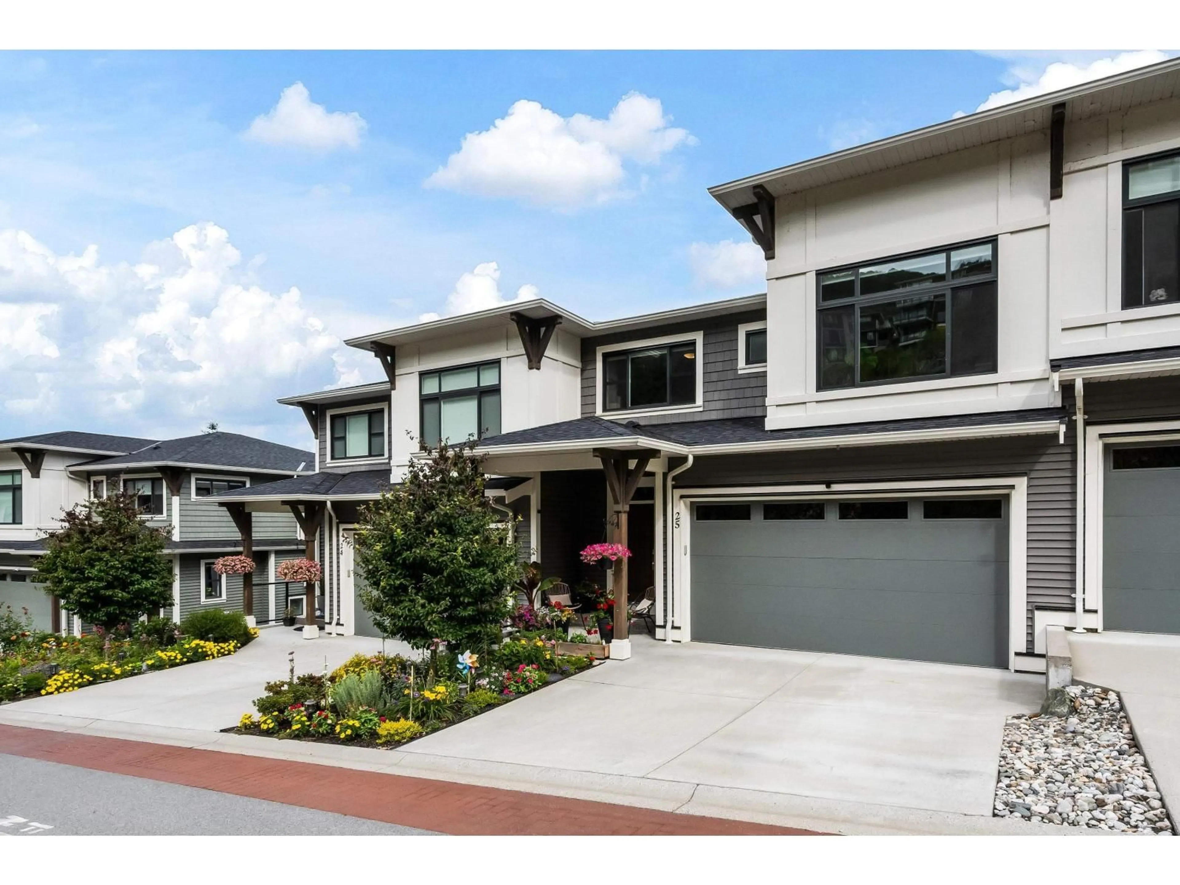 Home with brick exterior material, street for 25 - 43575 CHILLIWACK MOUNTAIN ROAD, Chilliwack British Columbia V2R6B9