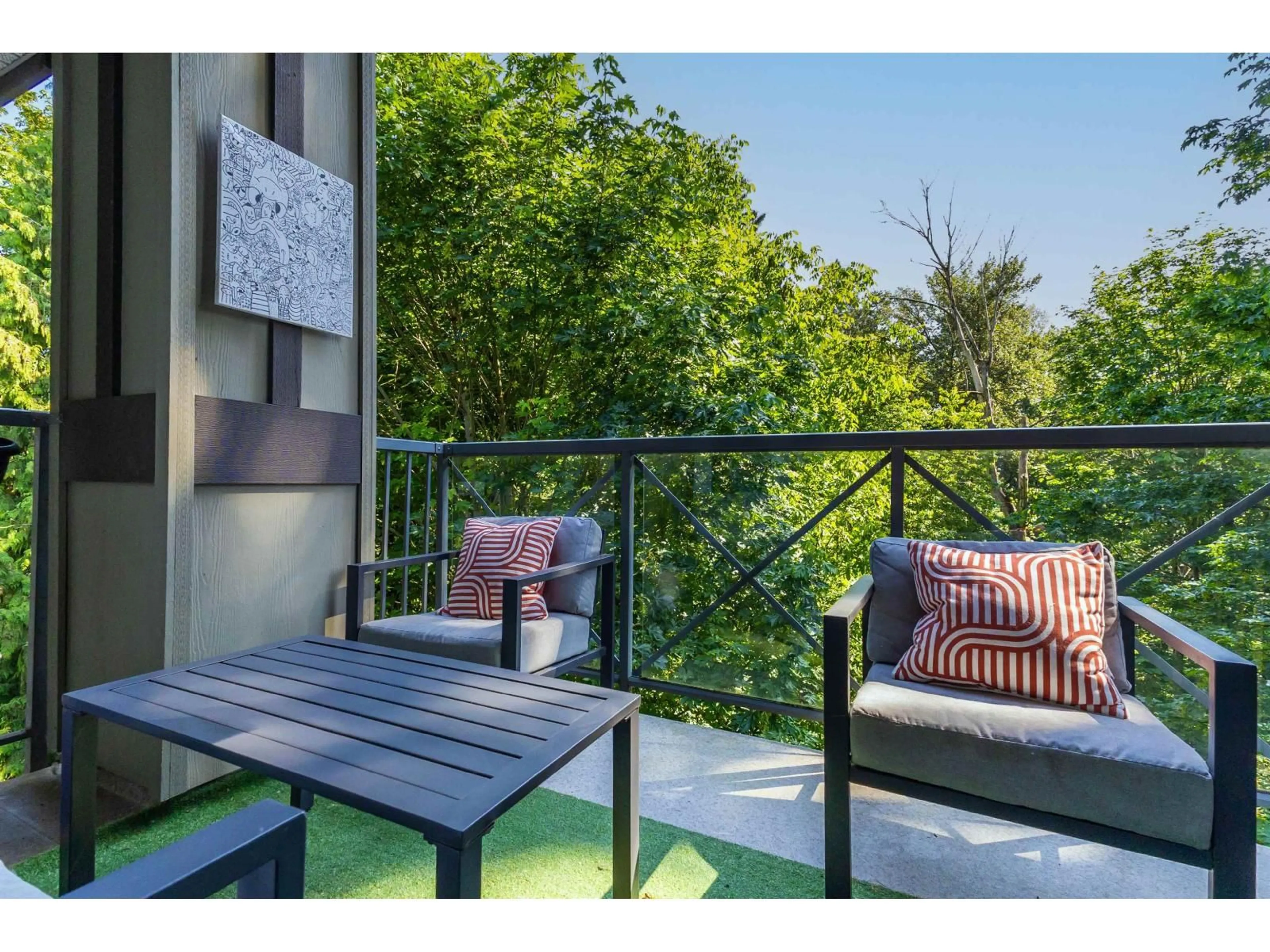 Balcony in the apartment, unknown for 406 - 33338 BOURQUIN CRESCENT EAST, Abbotsford British Columbia V2S1Y1