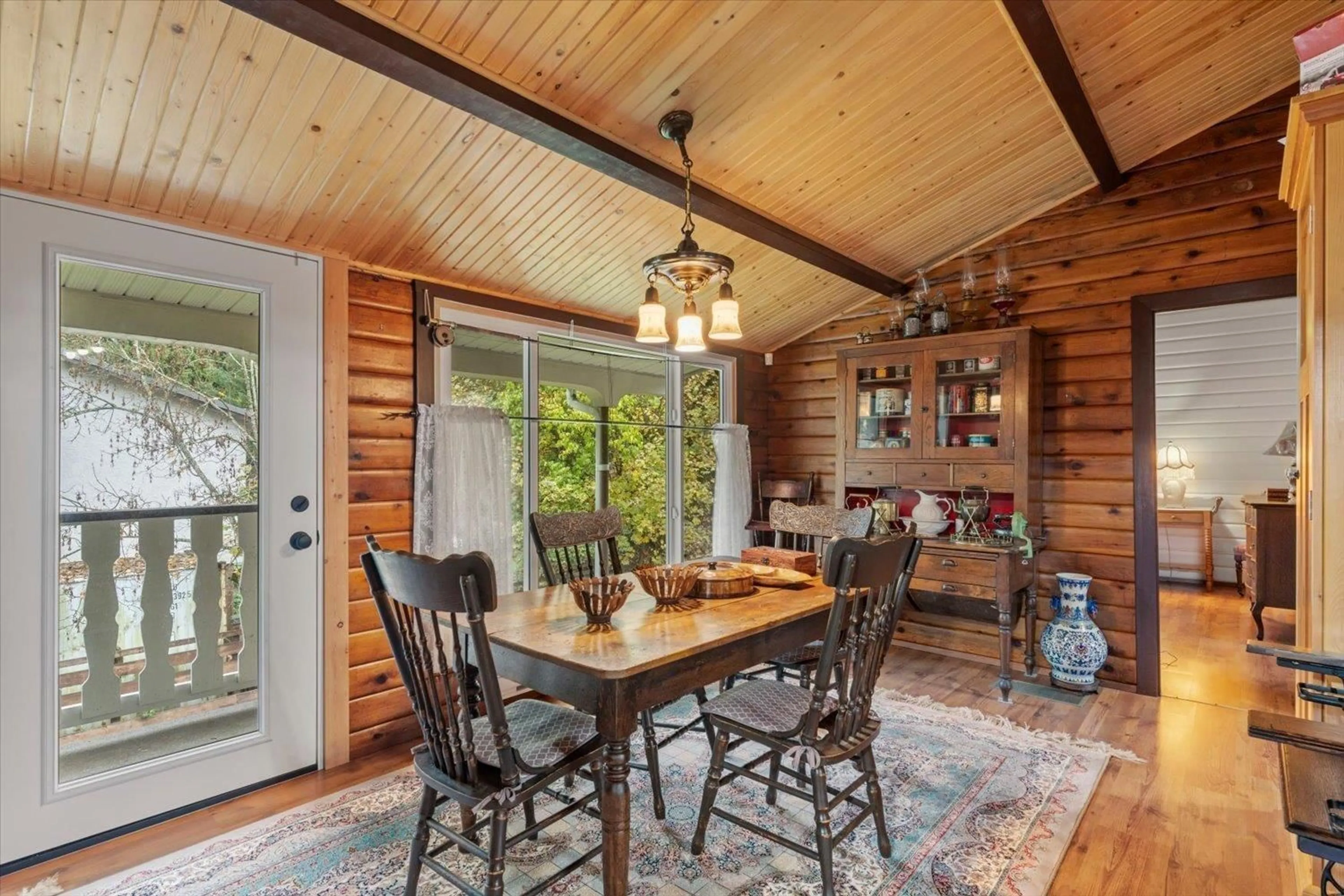 Dining room, wood/laminate floor for 31191 FRONT STREET, Yale British Columbia V0K2S0