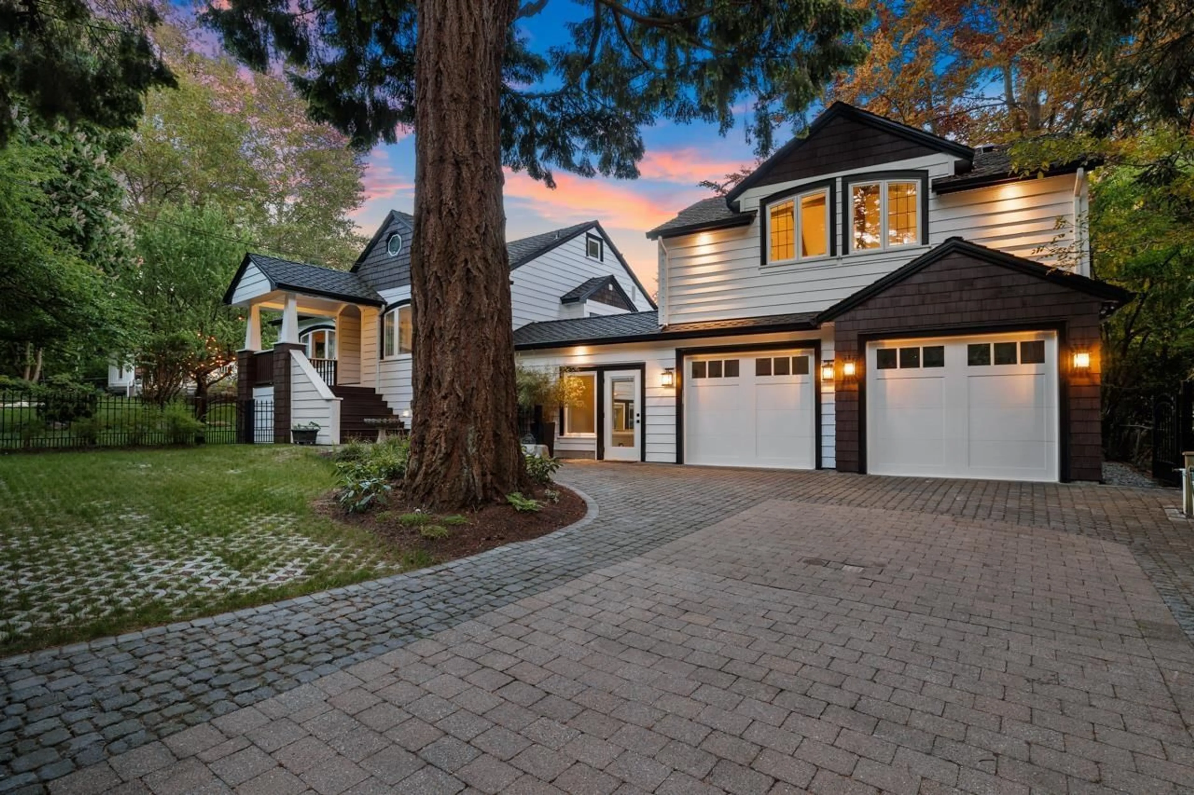 Home with brick exterior material, street for 12682 CRESCENT ROAD, Surrey British Columbia V4A2V5