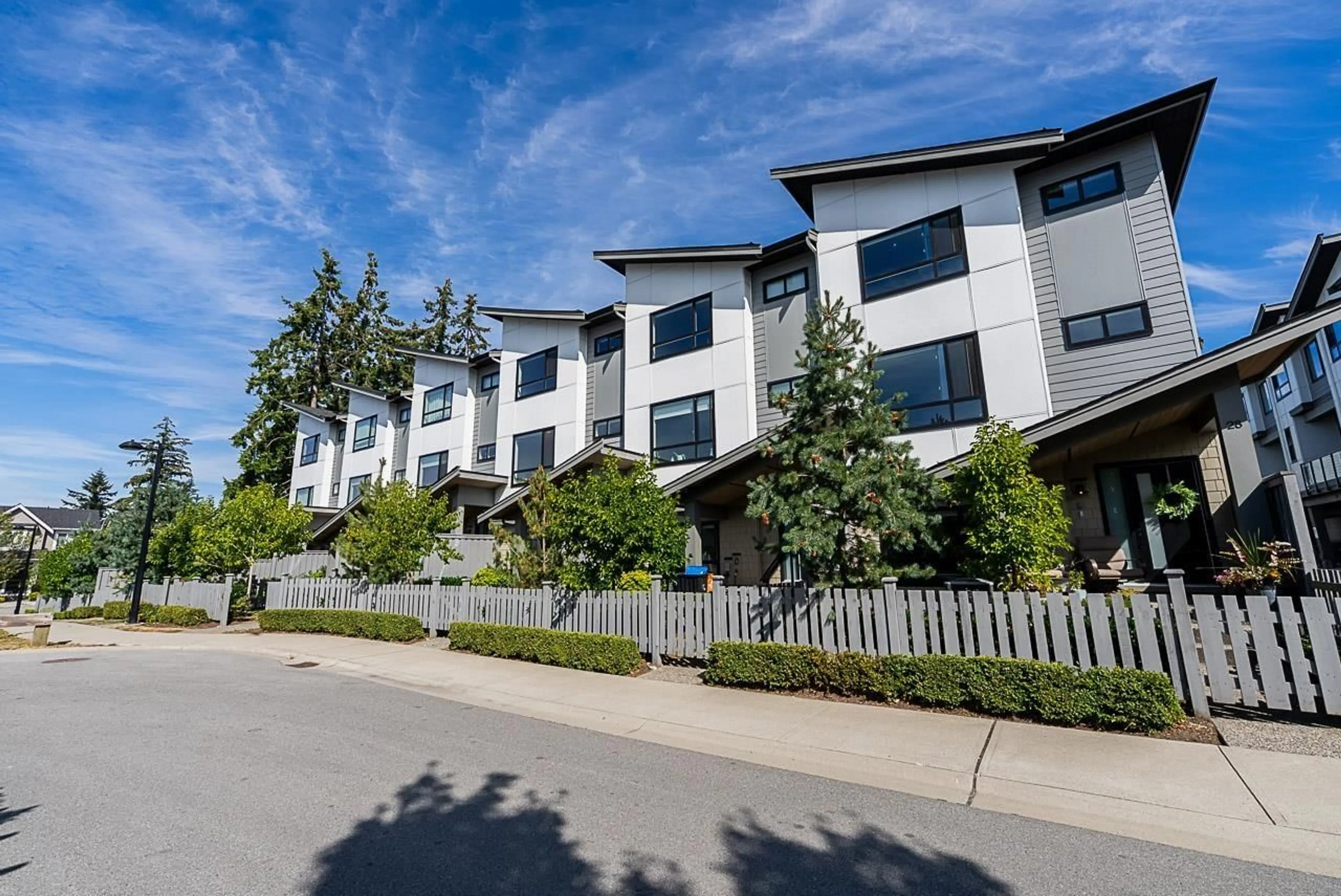 A pic from outside/outdoor area/front of a property/back of a property/a pic from drone, street for 26 - 16589 25 AVENUE, Surrey British Columbia V3Z9W9