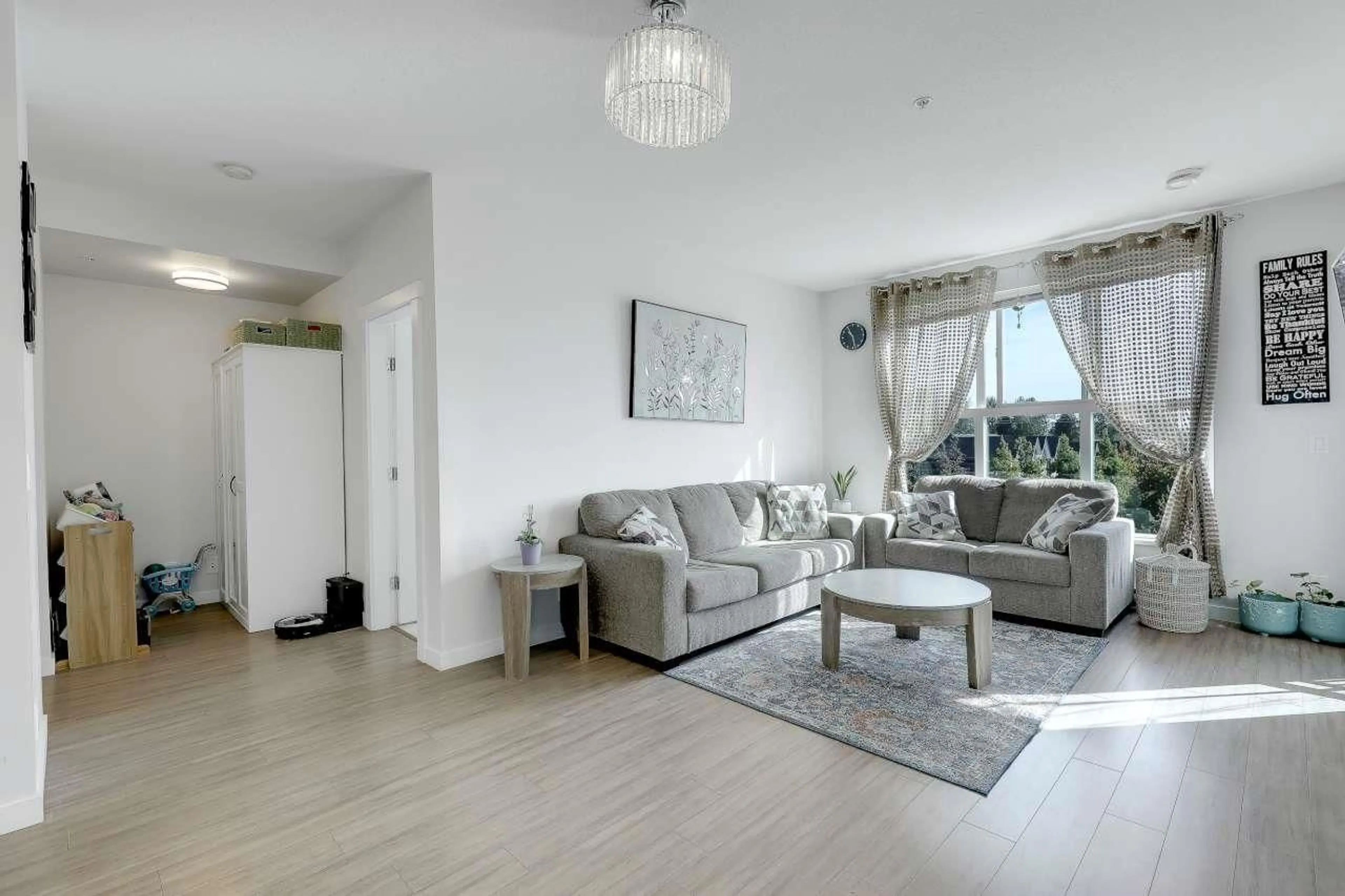 Living room with furniture, unknown for C419 - 8150 207 STREET, Langley British Columbia V2Y4J4