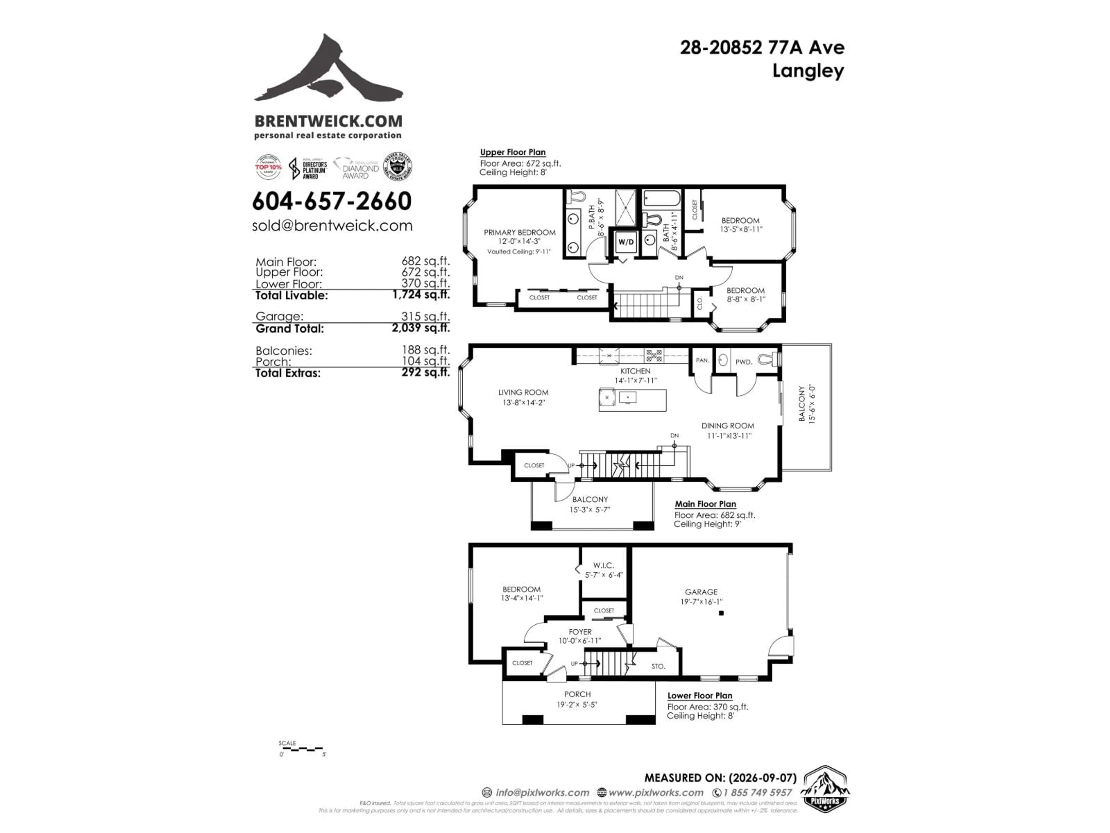 Floor plan for 28 - 20852 77A AVENUE, Langley British Columbia V2Y0R8