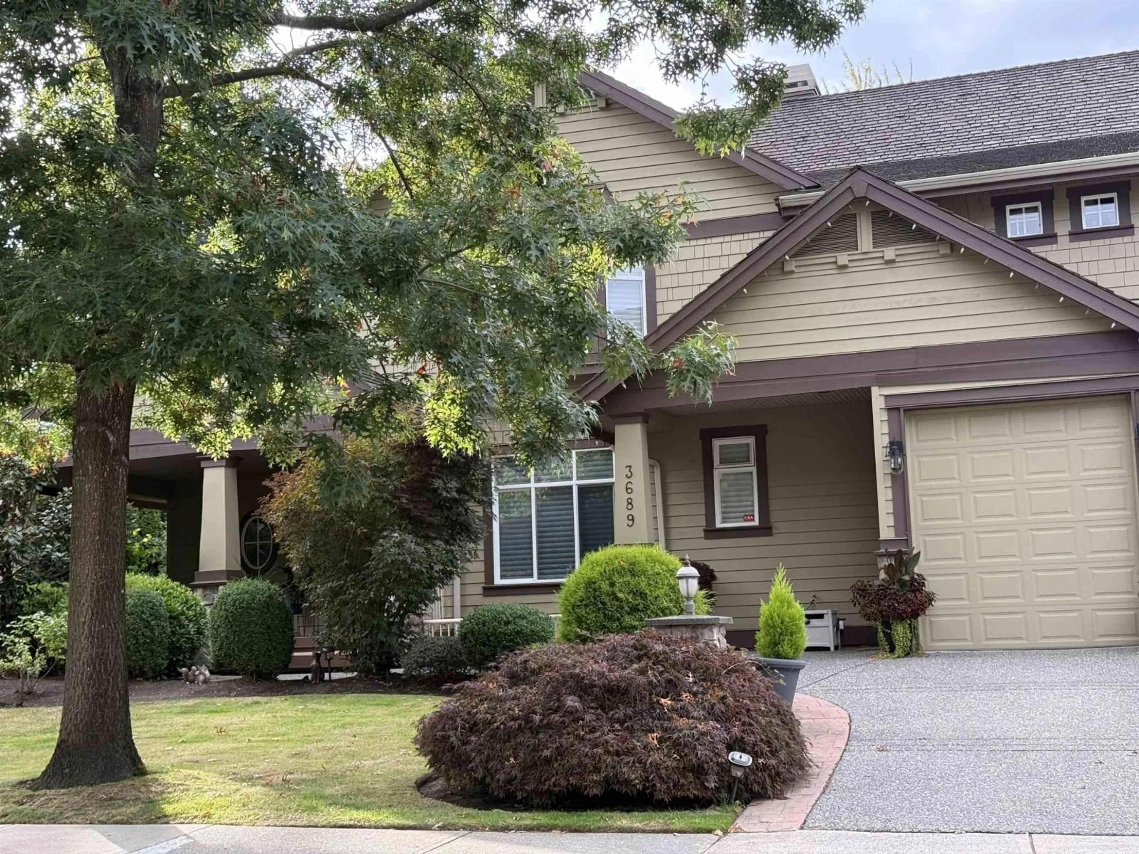 Home with vinyl exterior material, street for 3689 159A STREET, Surrey British Columbia V3Z0P1