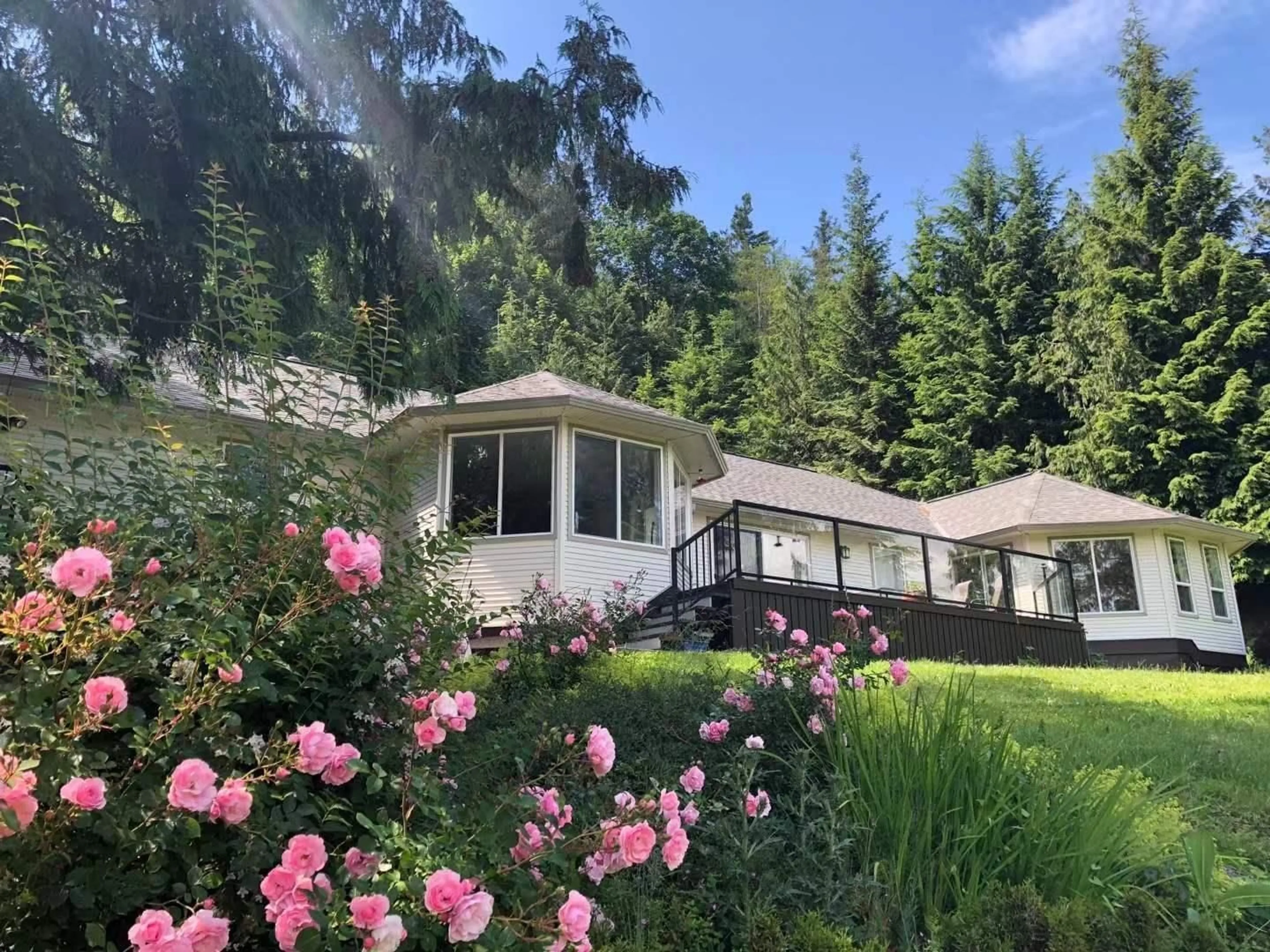 A pic from outside/outdoor area/front of a property/back of a property/a pic from drone, unknown for 47631 FORESTER ROAD, Ryder Lake British Columbia V2R4M6