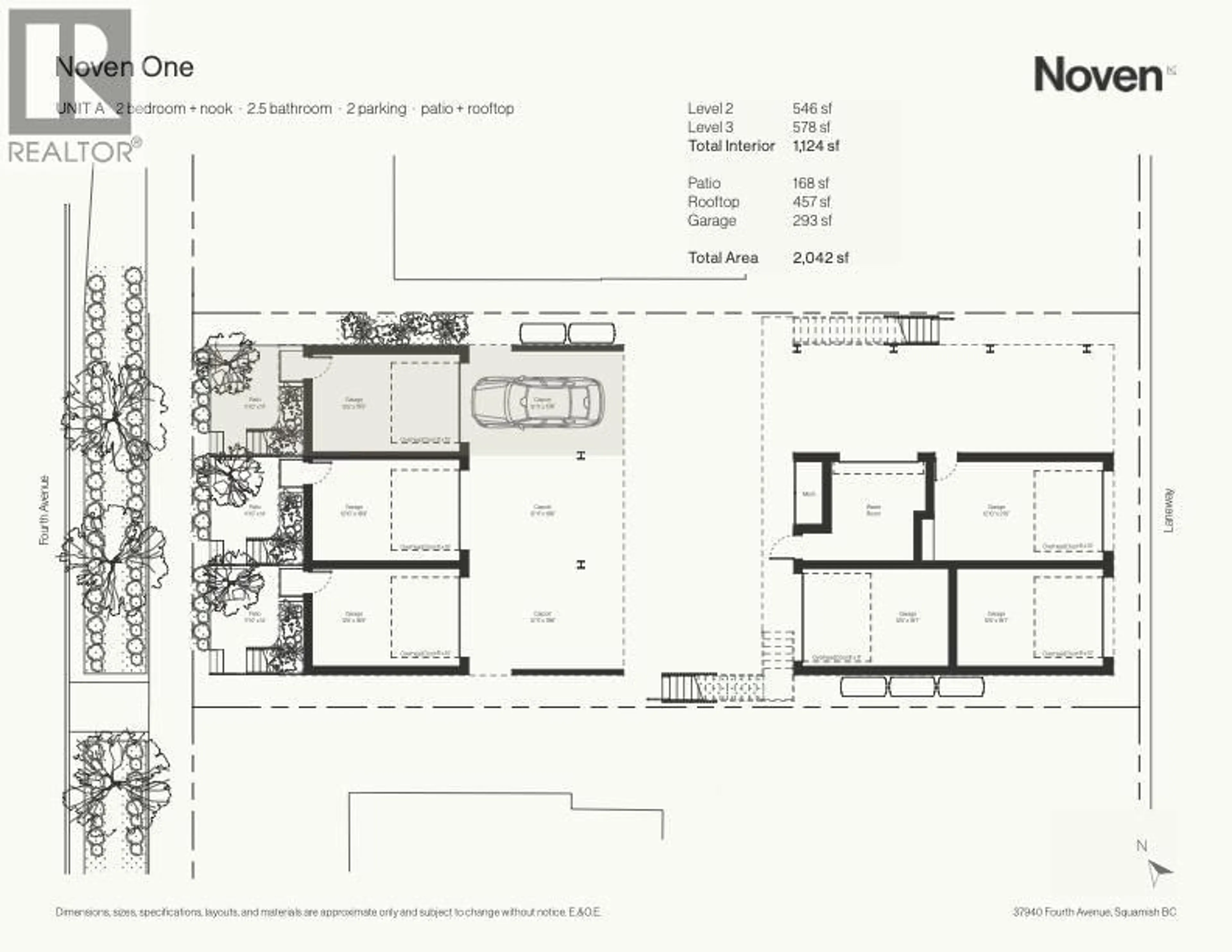 Floor plan for 3 - 37940 FOURTH AVENUE, Squamish British Columbia V8B0P7