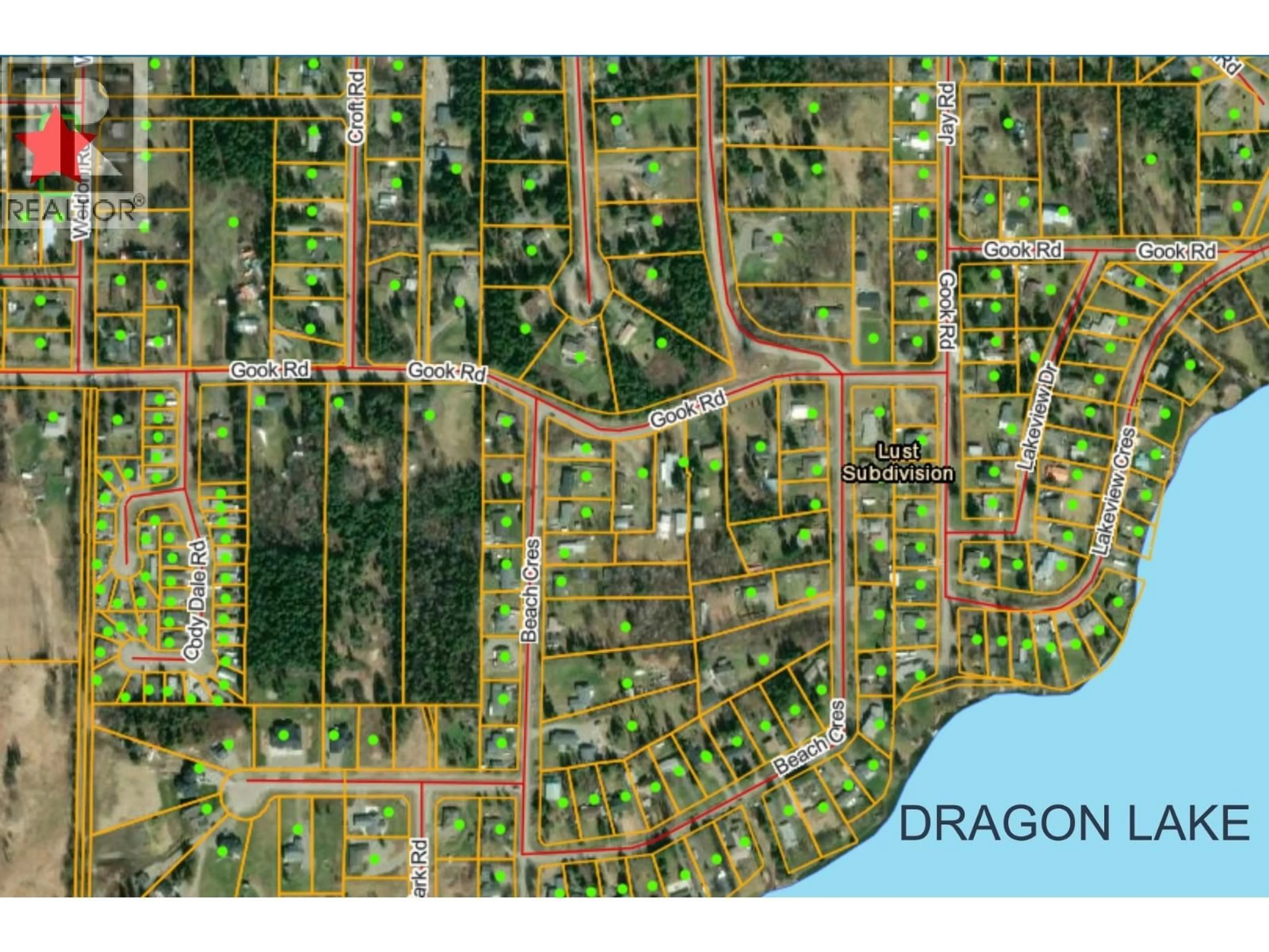 Picture of a map for 2491 SING STREET, Quesnel British Columbia V2J5E1