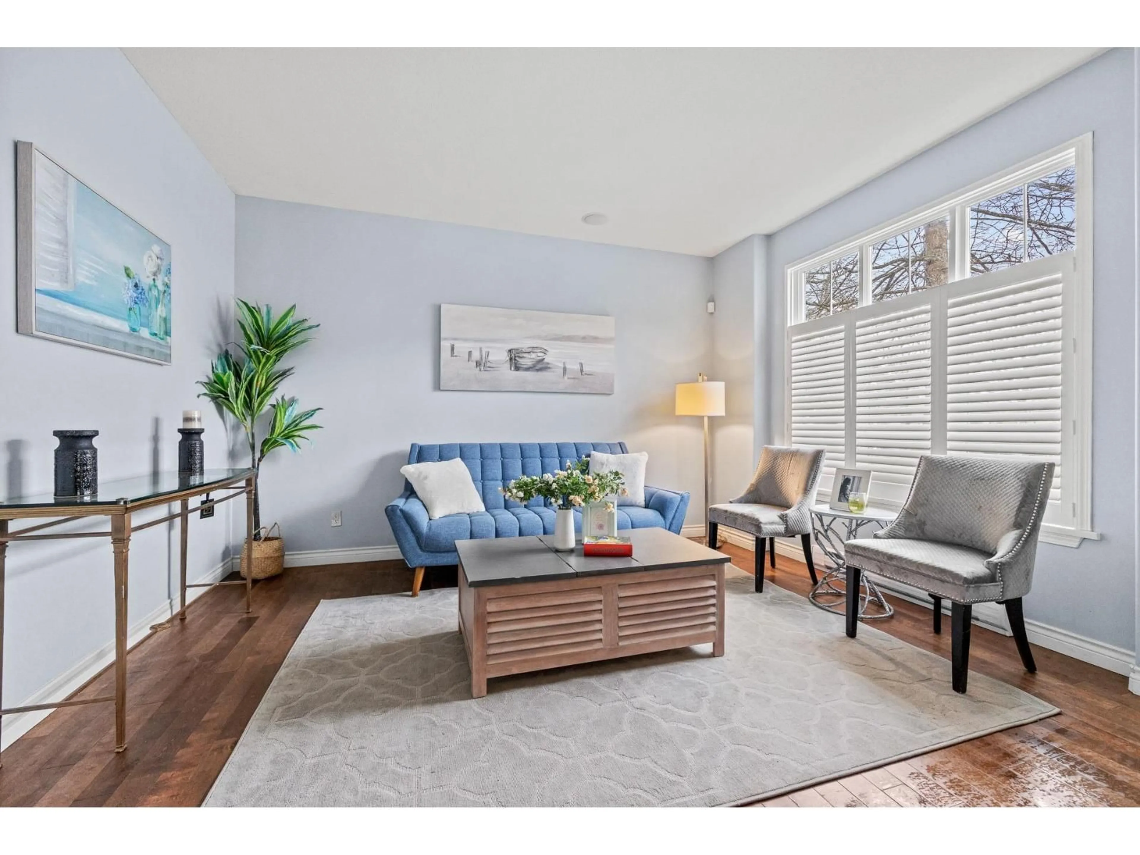 Living room with furniture, wood/laminate floor for 3307 ROSEMARY HEIGHTS CRESCENT, Surrey British Columbia V3Z0K7