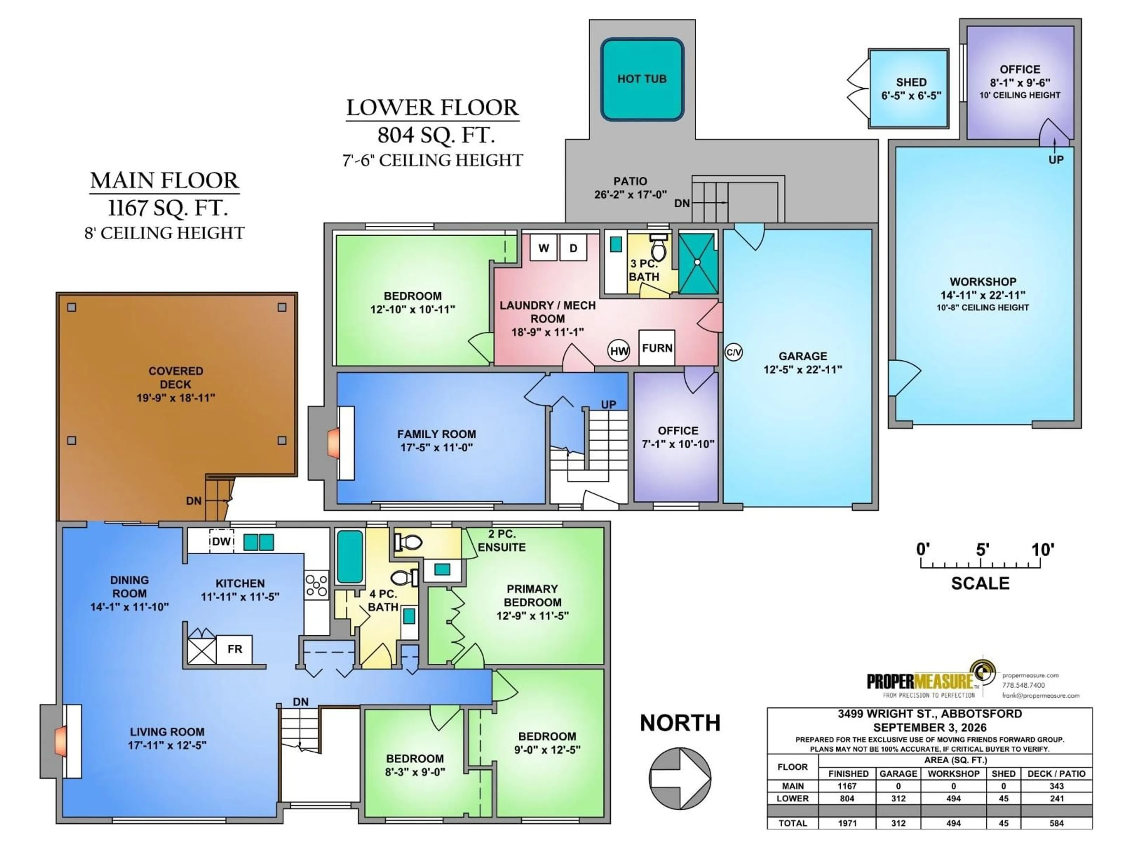 Floor plan for 3499 WRIGHT STREET, Abbotsford British Columbia V2S6B3