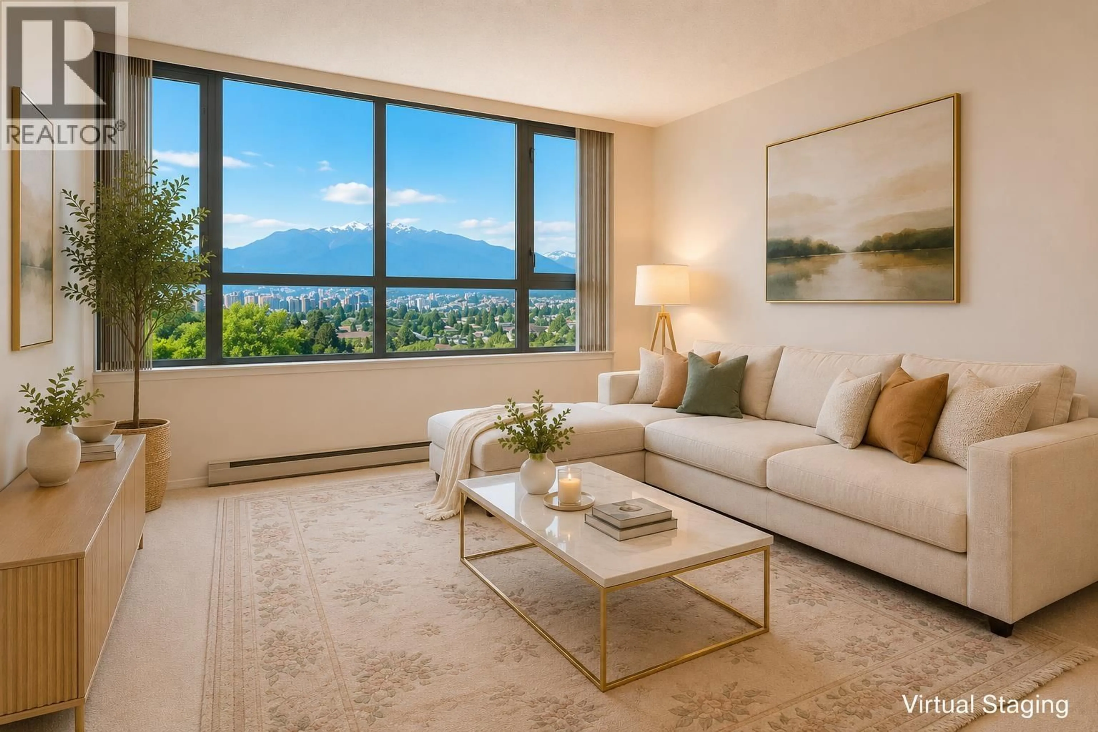 Living room with furniture, unknown for 705 - 6055 NELSON AVENUE, Burnaby British Columbia V5H4L4