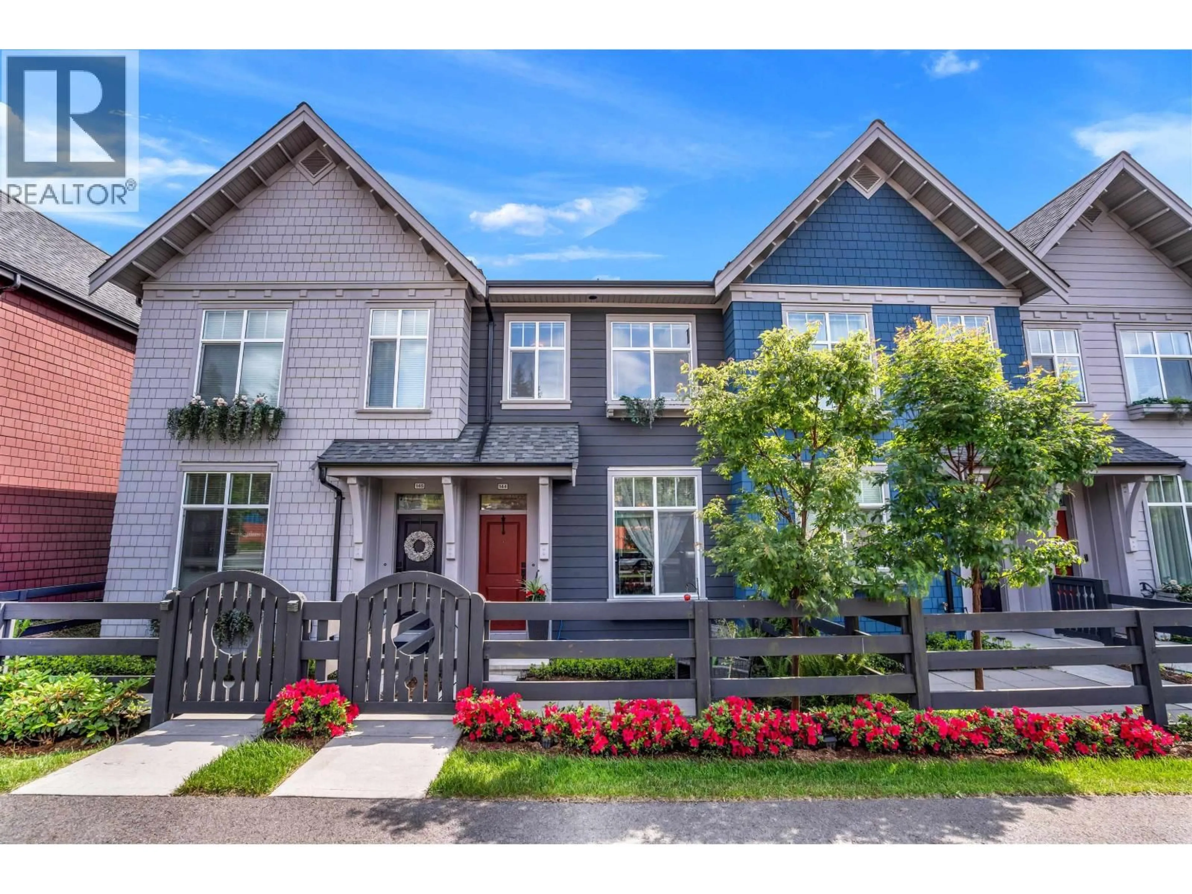 Home with brick exterior material, street for 144 - 3529 BAYCREST AVENUE, Coquitlam British Columbia V3B0S3