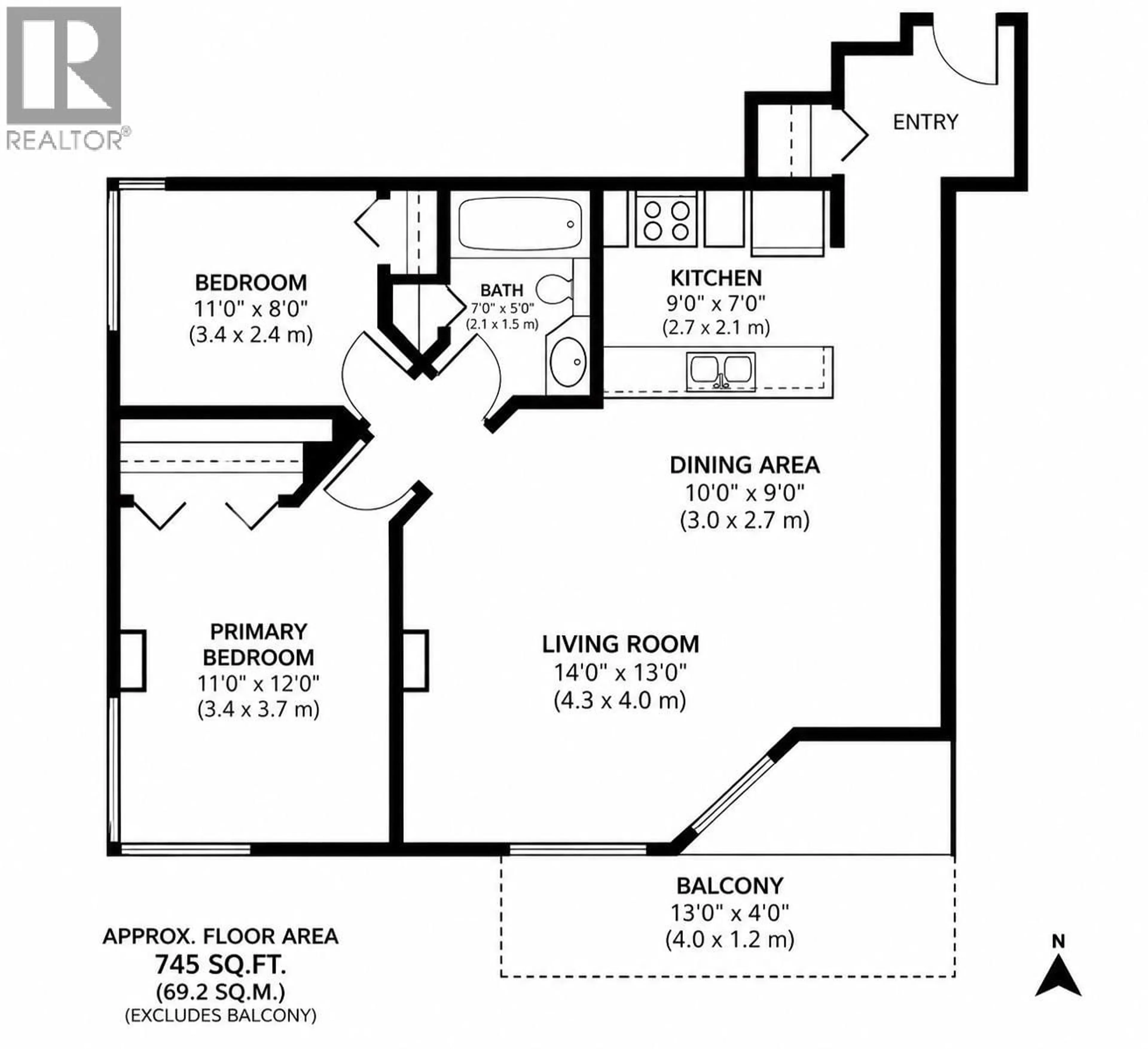 Floor plan for 205 - 3455 ASCOT PLACE, Vancouver British Columbia V5R6B7
