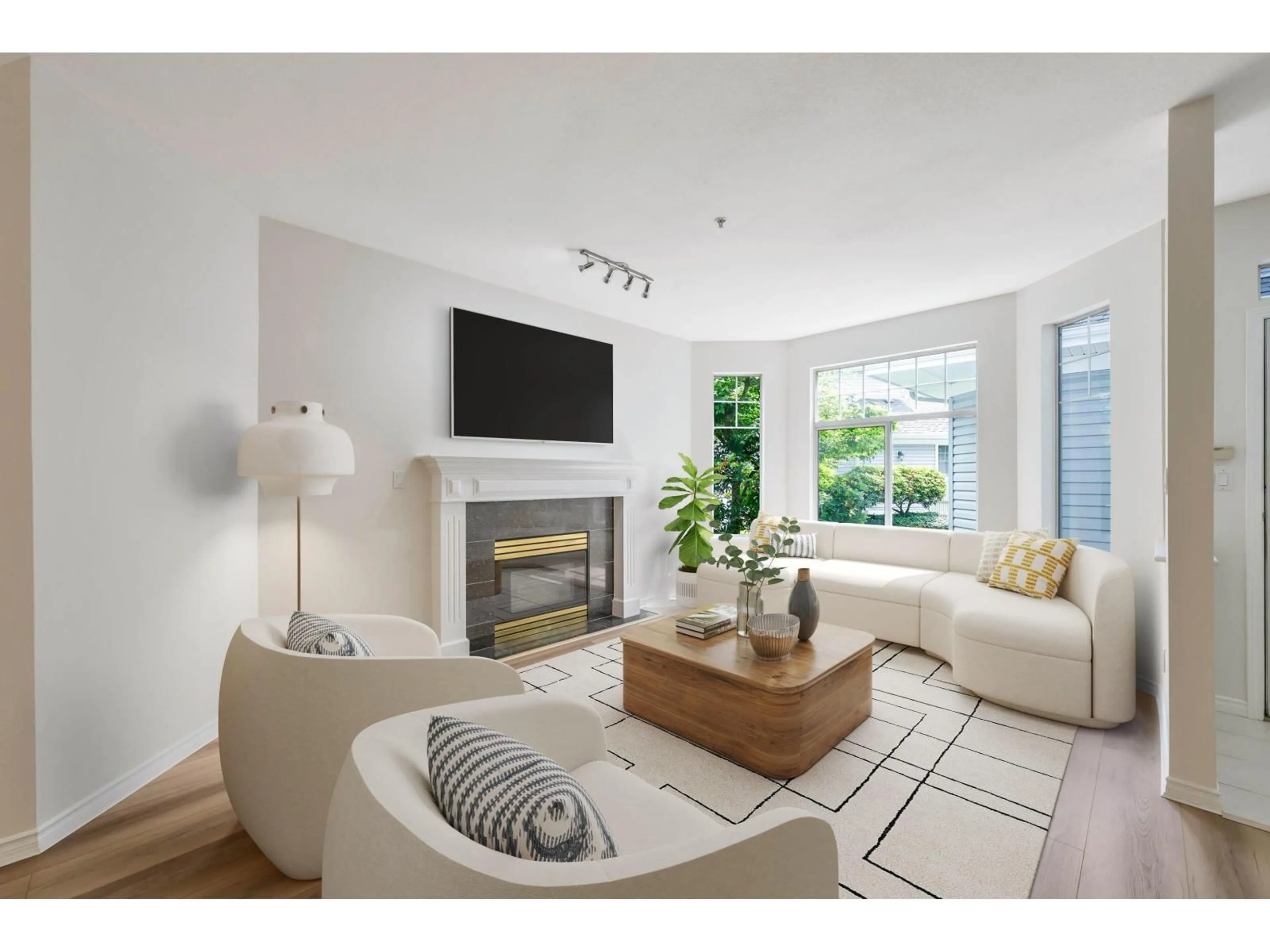 Living room with furniture, unknown for 12 - 5708 208 STREET, Langley British Columbia V3A8L4