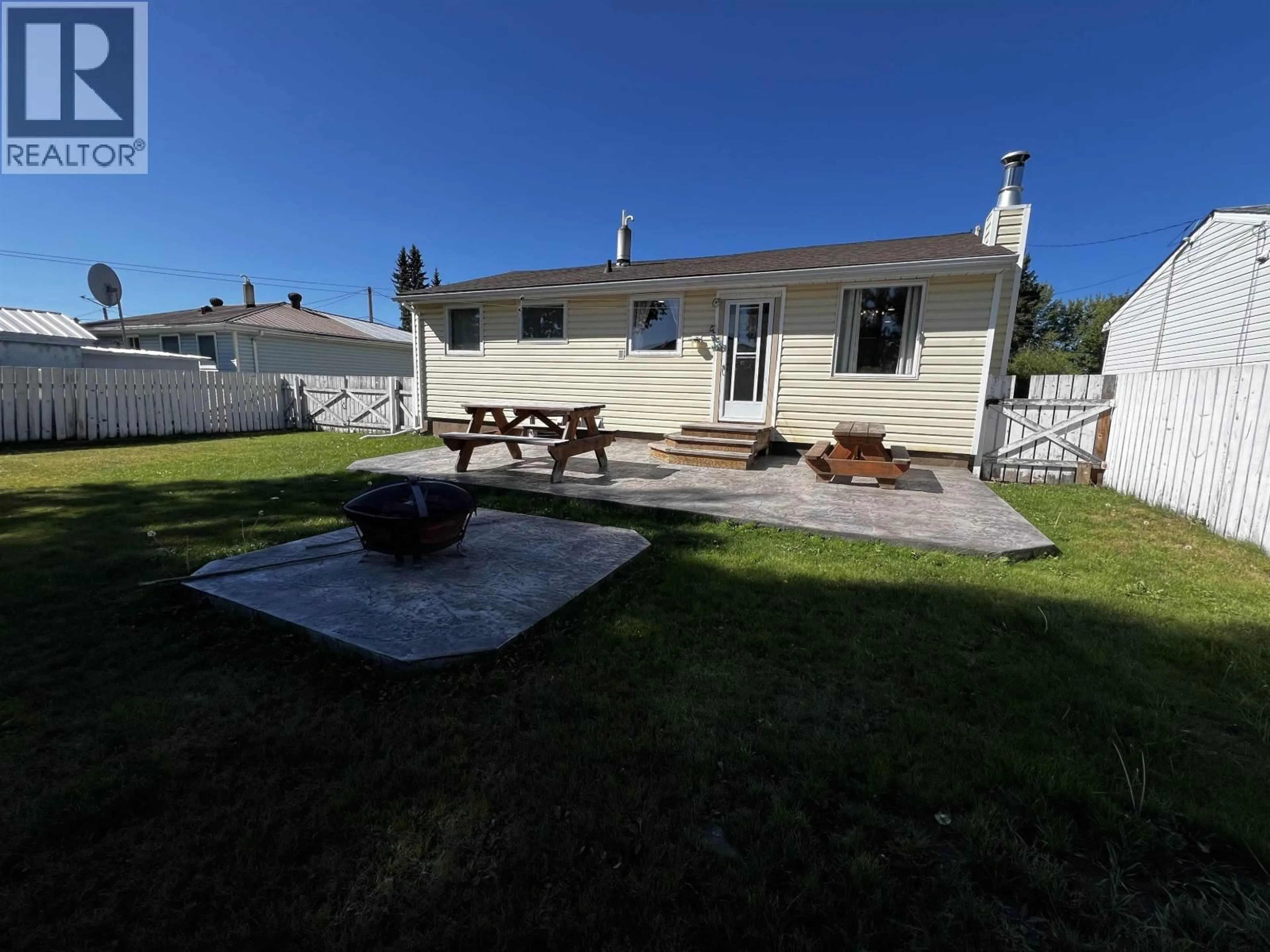 A pic from outside/outdoor area/front of a property/back of a property/a pic from drone, unknown for 50 CHOWSUNKET STREET, Fraser Lake British Columbia V0J1S0