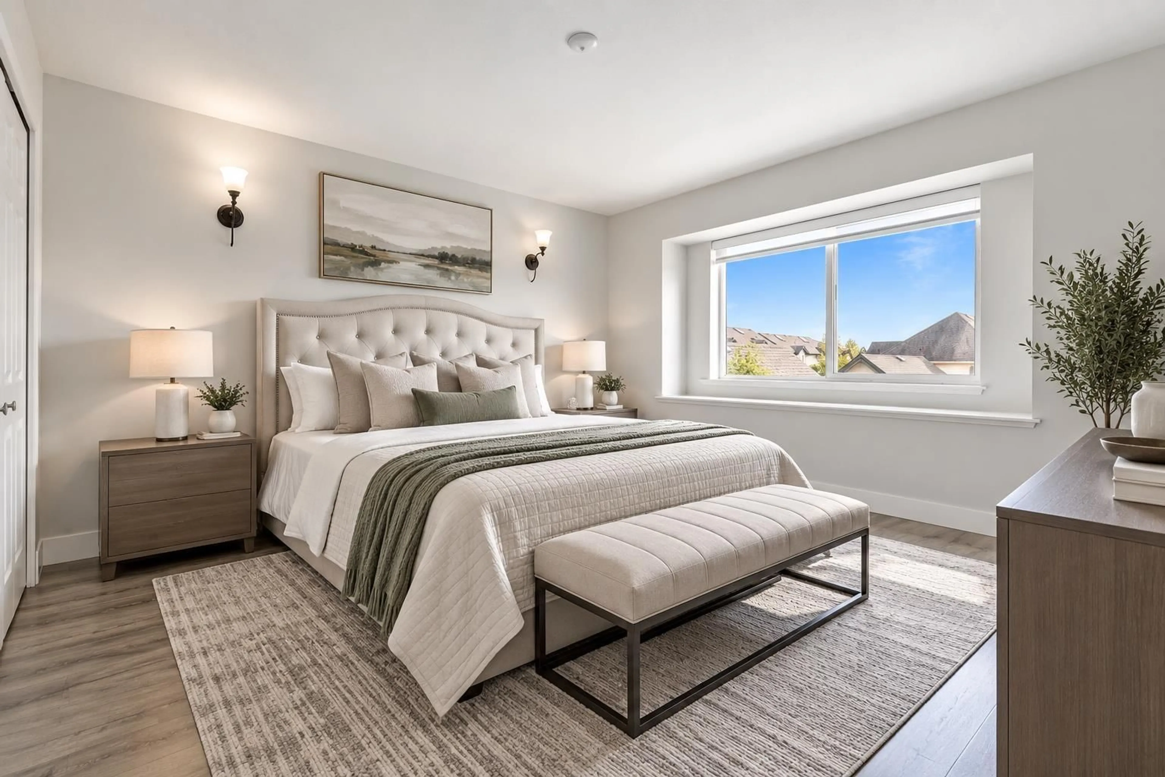 Bedroom with bed, unknown for 6686 192 STREET, Surrey British Columbia V4N5X3