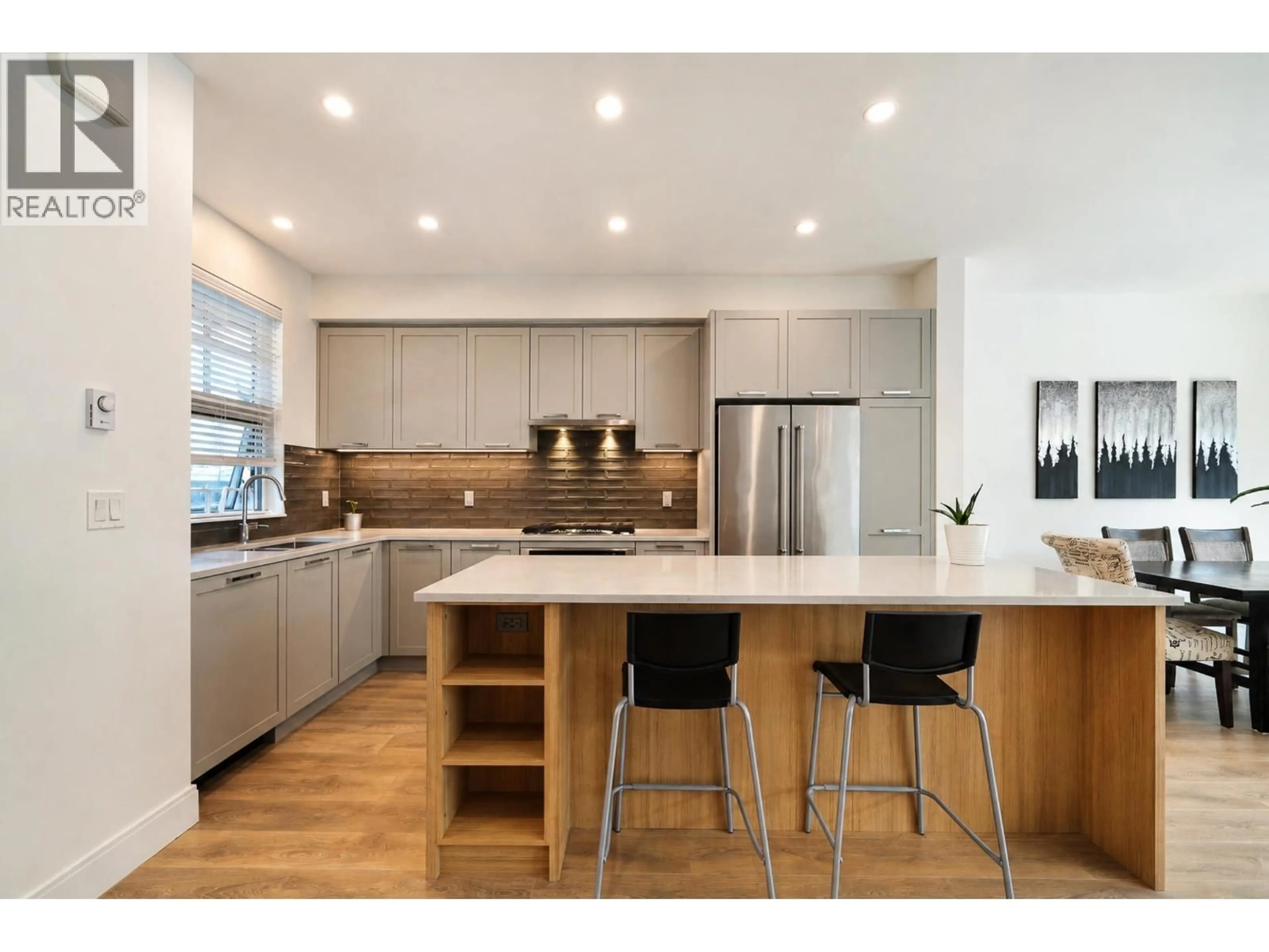 Open concept kitchen, wood/laminate floor for 144 - 1290 MITCHELL STREET, Coquitlam British Columbia V3E0N9