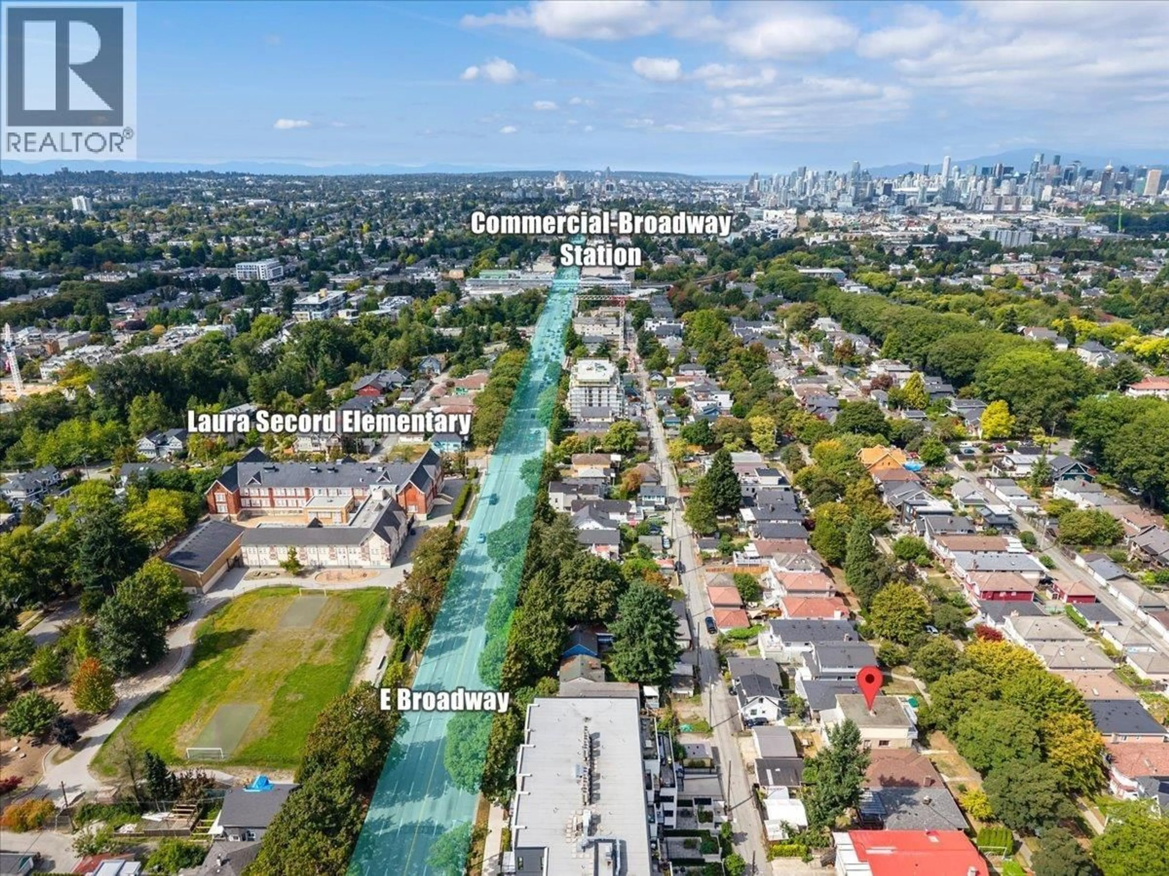 A pic from outside/outdoor area/front of a property/back of a property/a pic from drone, water/lake/river/ocean view for 2206 8TH AVENUE, Vancouver British Columbia V5N1V5