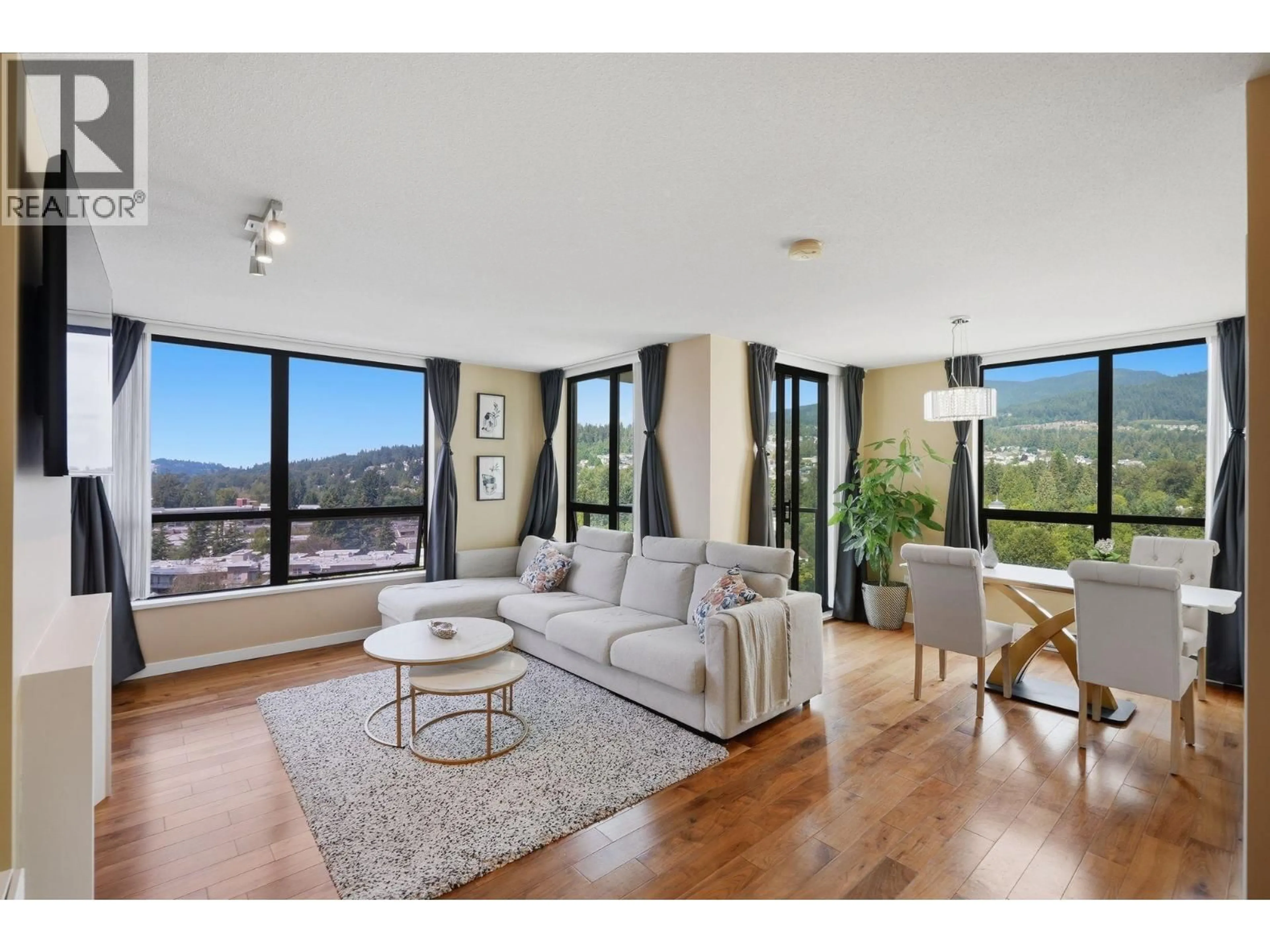 Living room with furniture, unknown for 1505 - 1185 THE HIGH STREET, Coquitlam British Columbia V3B0A9
