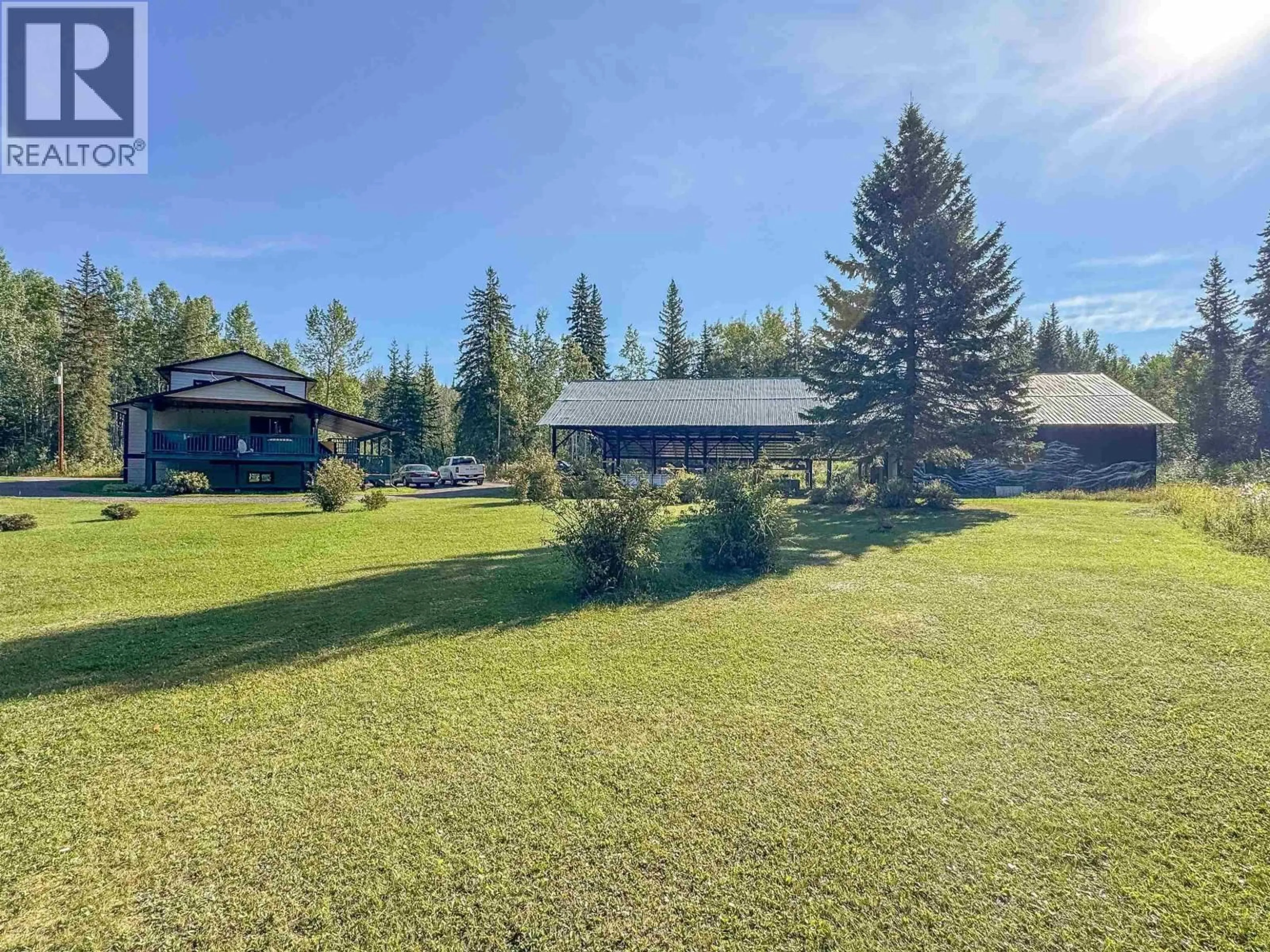 A pic from outside/outdoor area/front of a property/back of a property/a pic from drone, unknown for 1705 MILLAR ROAD, Smithers British Columbia V0J2N6