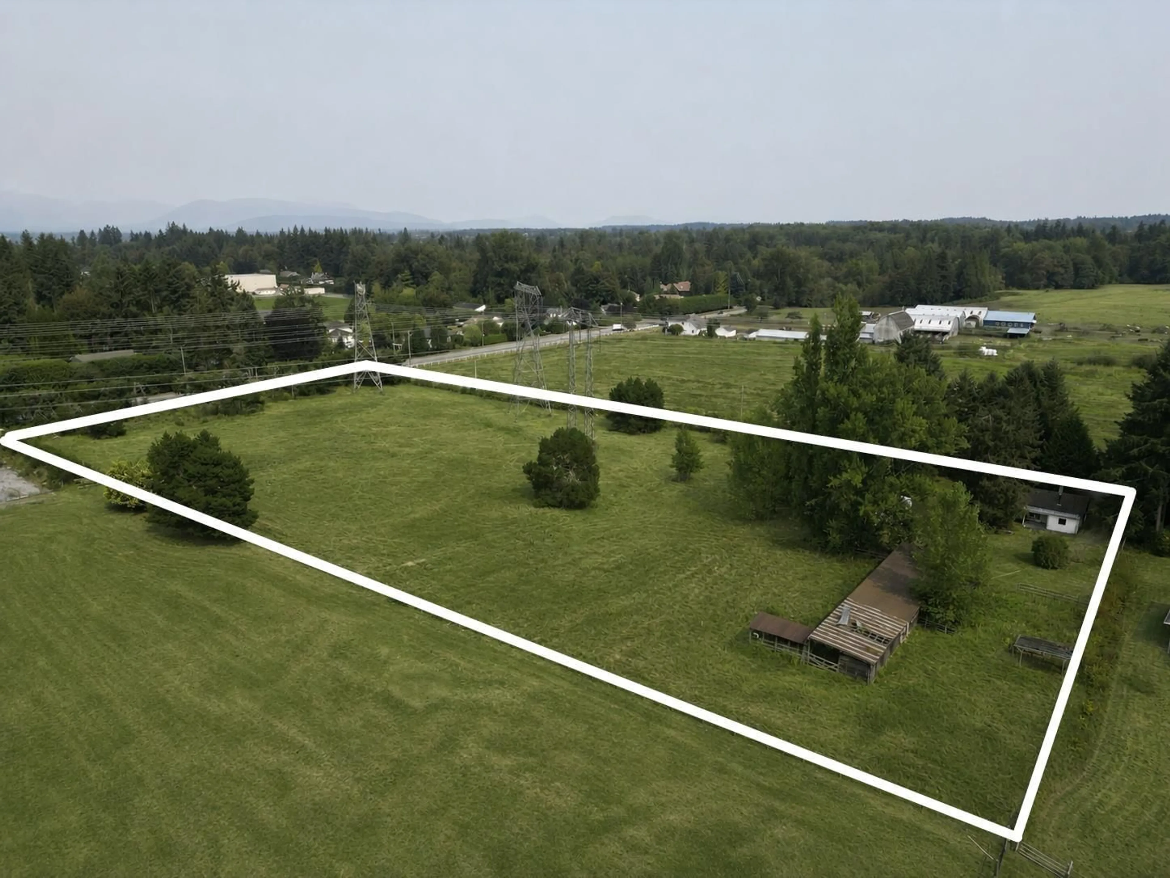 A pic from outside/outdoor area/front of a property/back of a property/a pic from drone, water/lake/river/ocean view for 3907 212 STREET, Langley British Columbia V3A9L1