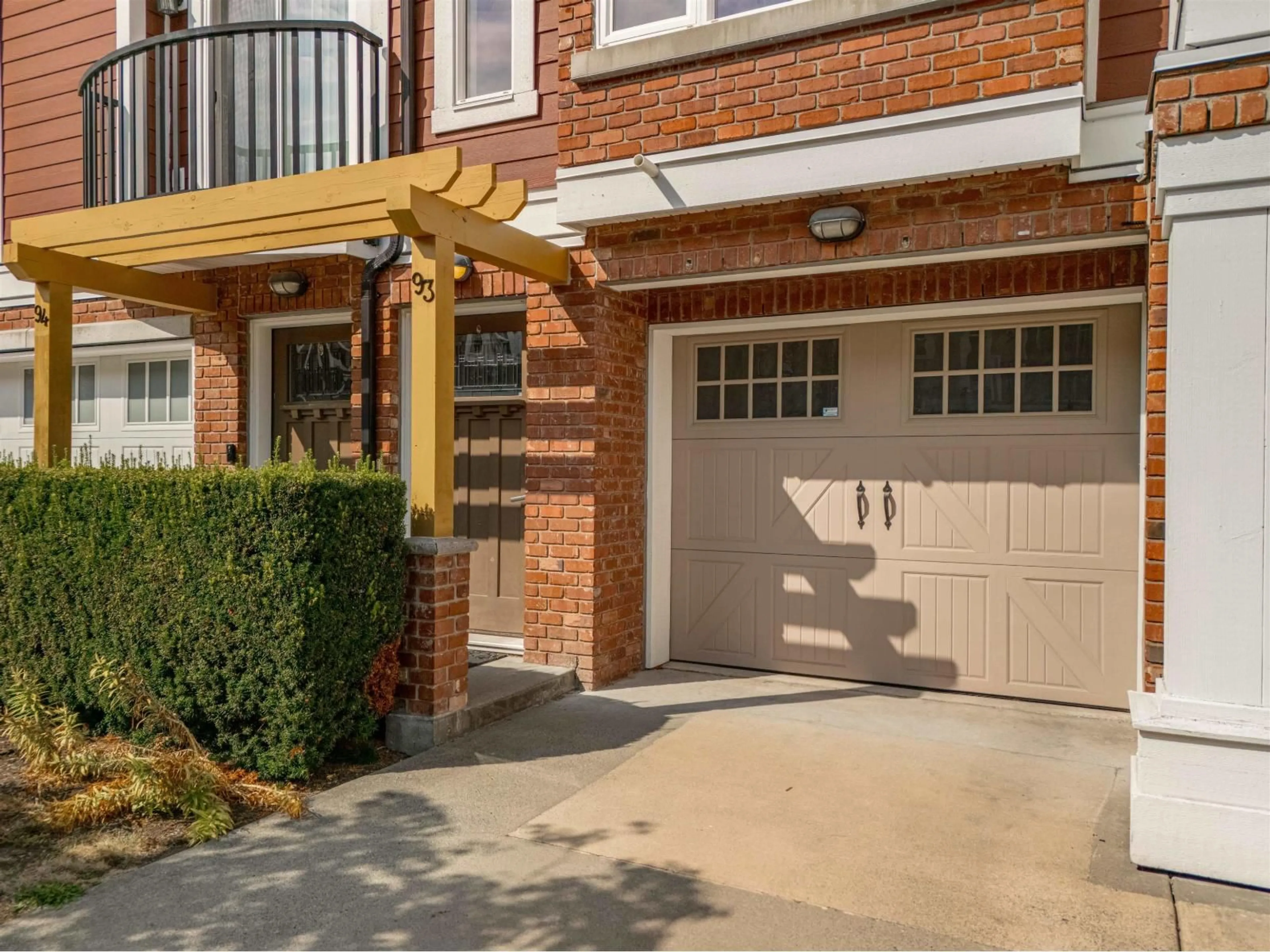 Home with brick exterior material, street for 93 - 20738 84 AVENUE, Langley British Columbia V2Y0J6