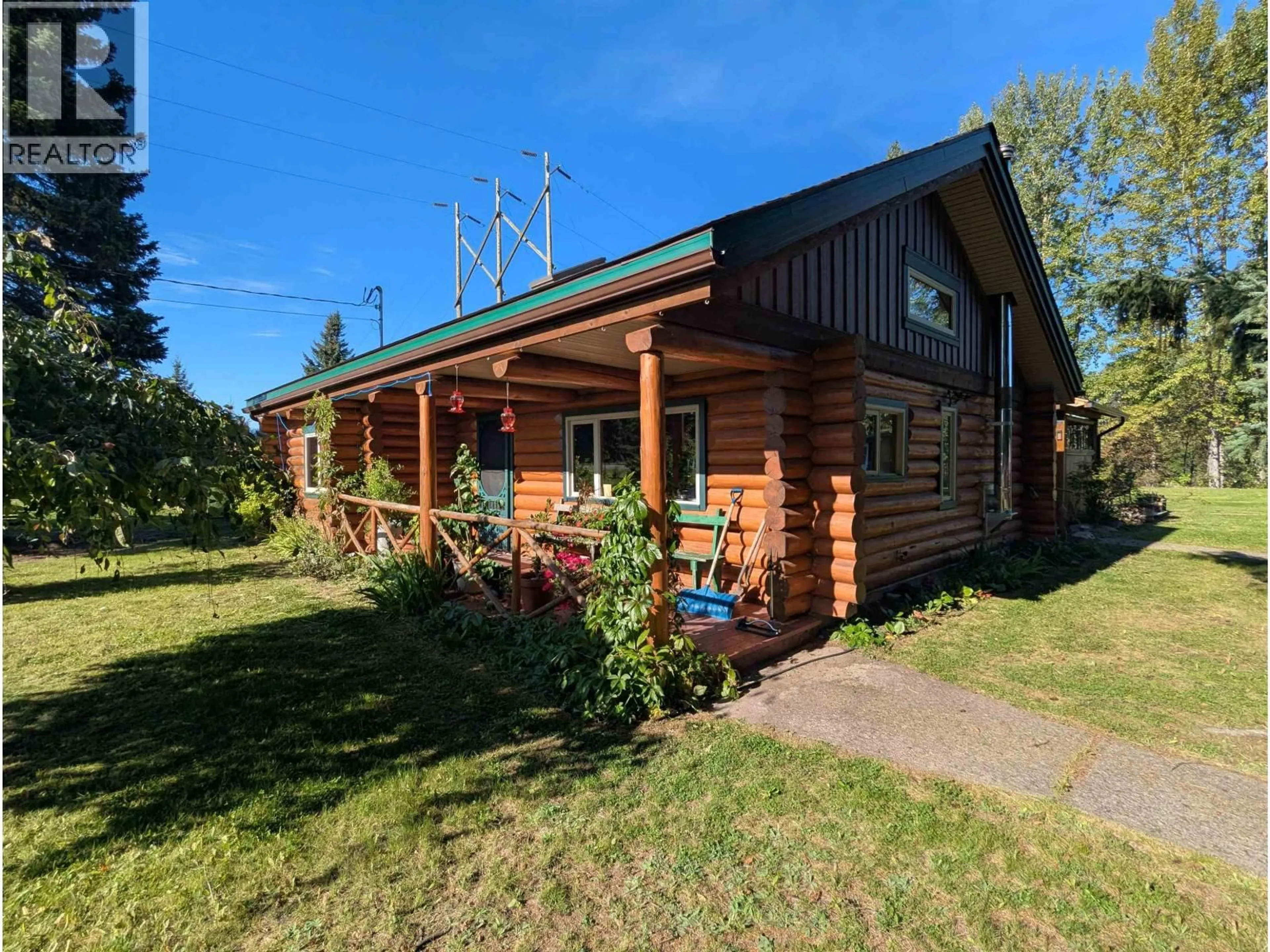 A pic from outside/outdoor area/front of a property/back of a property/a pic from drone, building for 1176 COALMINE ROAD, Telkwa British Columbia V0J2X0