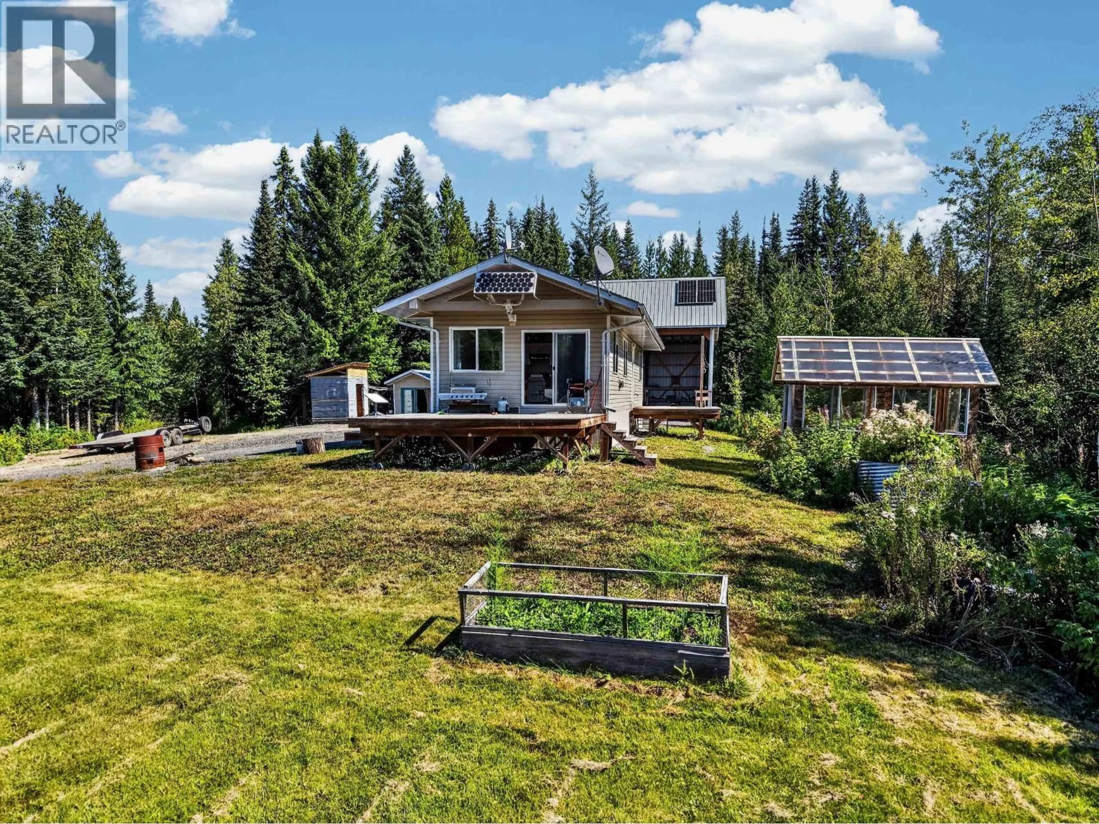 A pic from outside/outdoor area/front of a property/back of a property/a pic from drone, unknown for 24905 BEAVER FOREST ROAD, Shelley British Columbia V2K5X7