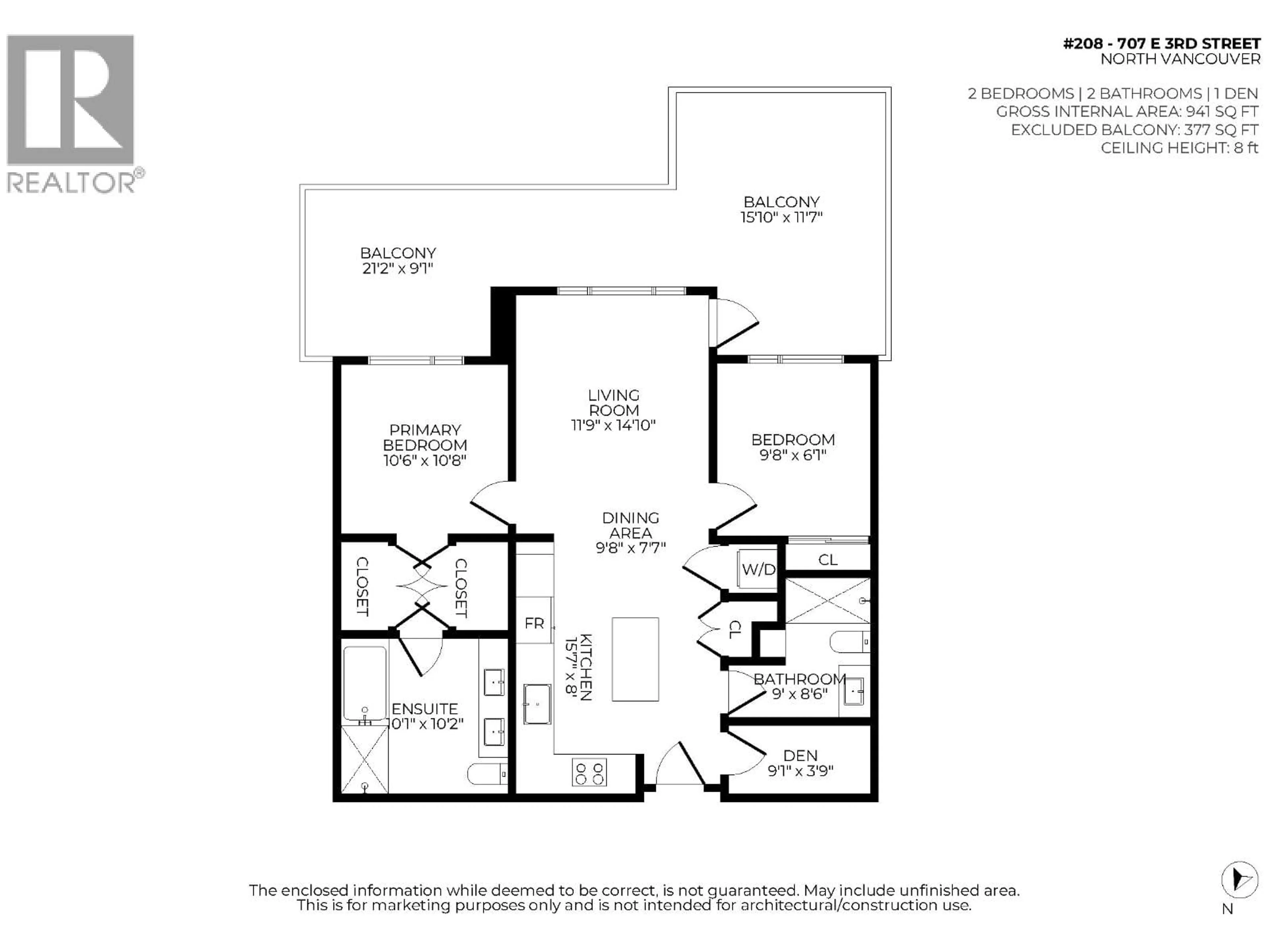 Floor plan for 707 3 STREET, North Vancouver British Columbia V7L1G8