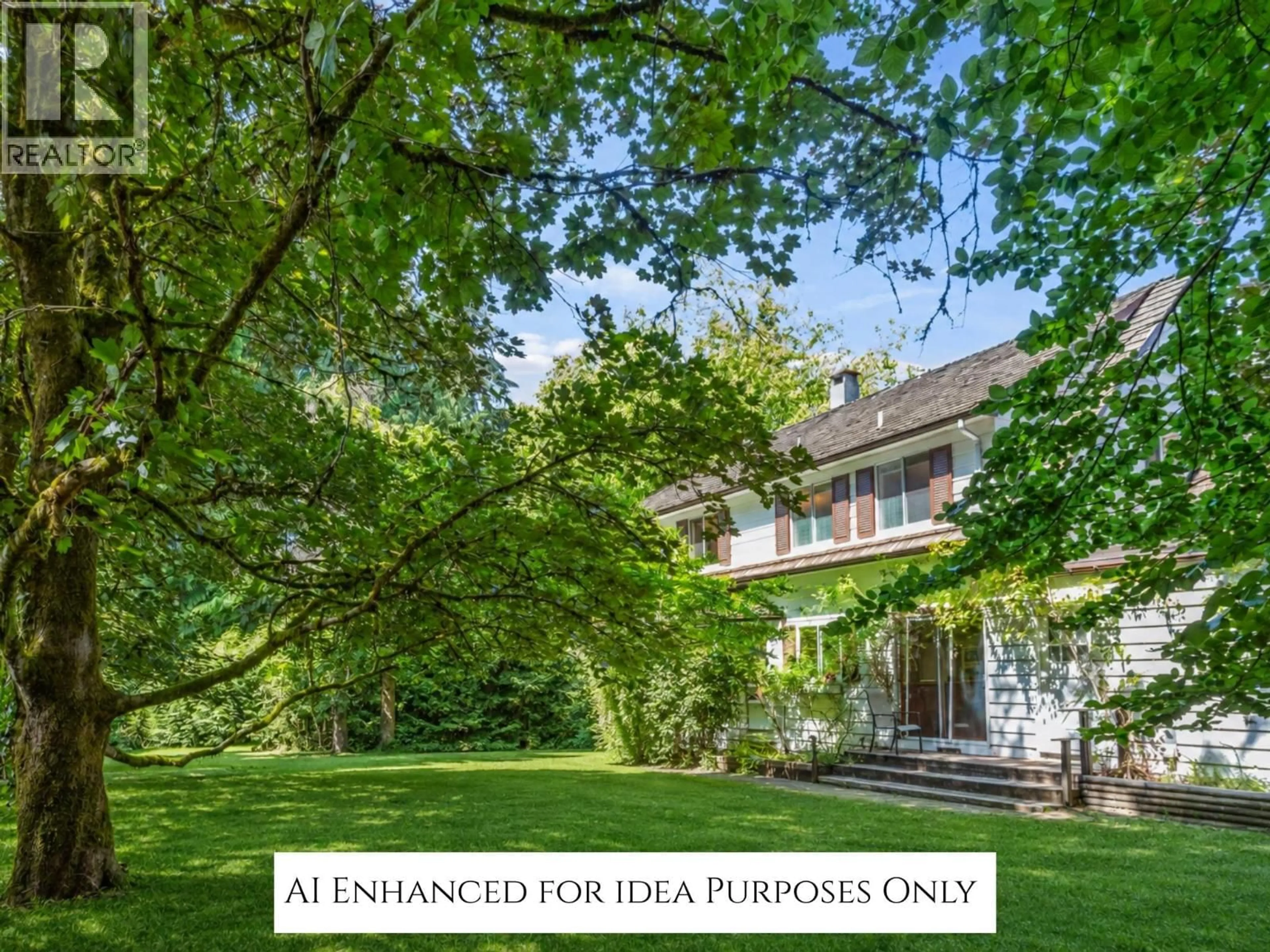 A pic from outside/outdoor area/front of a property/back of a property/a pic from drone, street for 1671 HAVERHILL PLACE, North Vancouver British Columbia V7J1T5